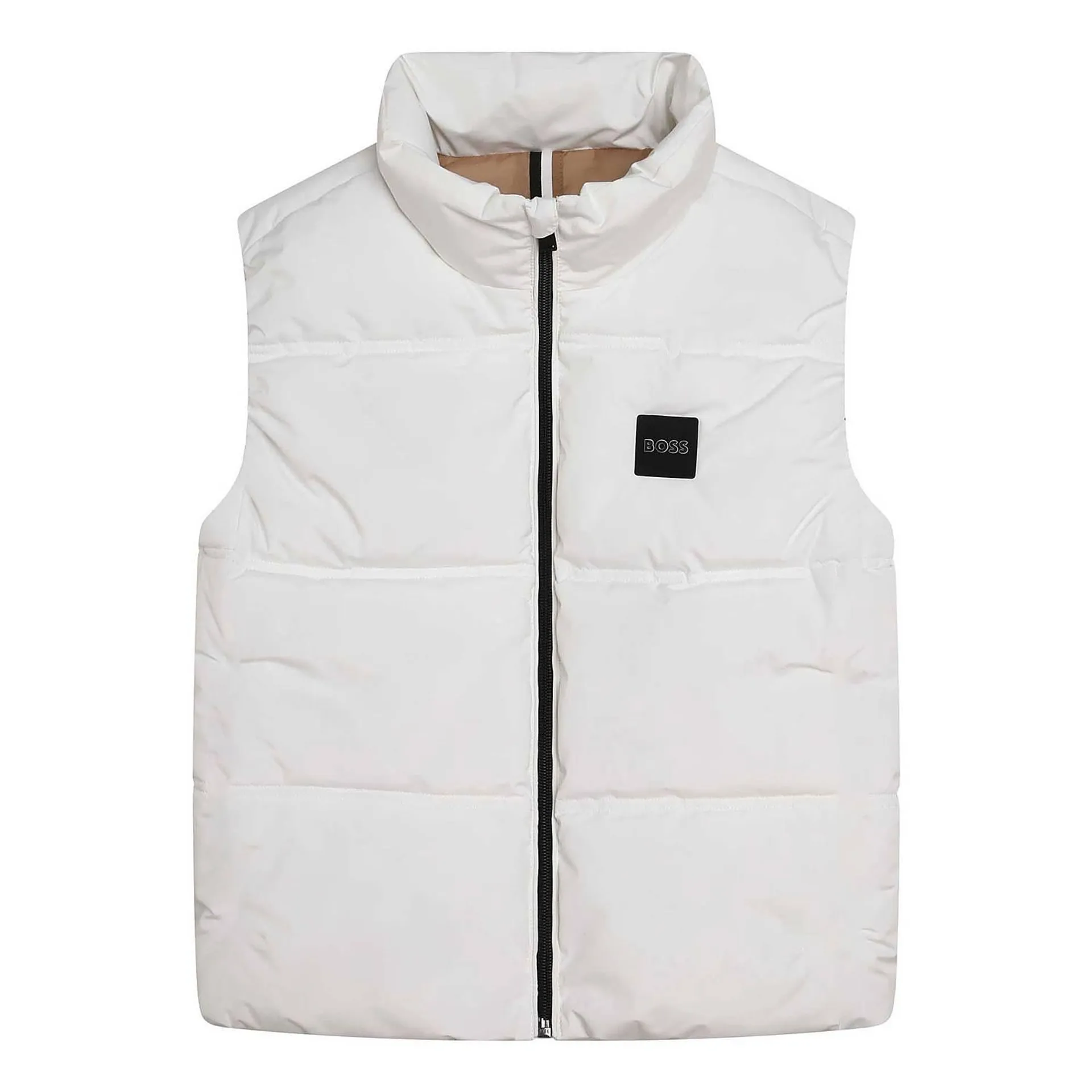 Logo Badge Padded Gilet