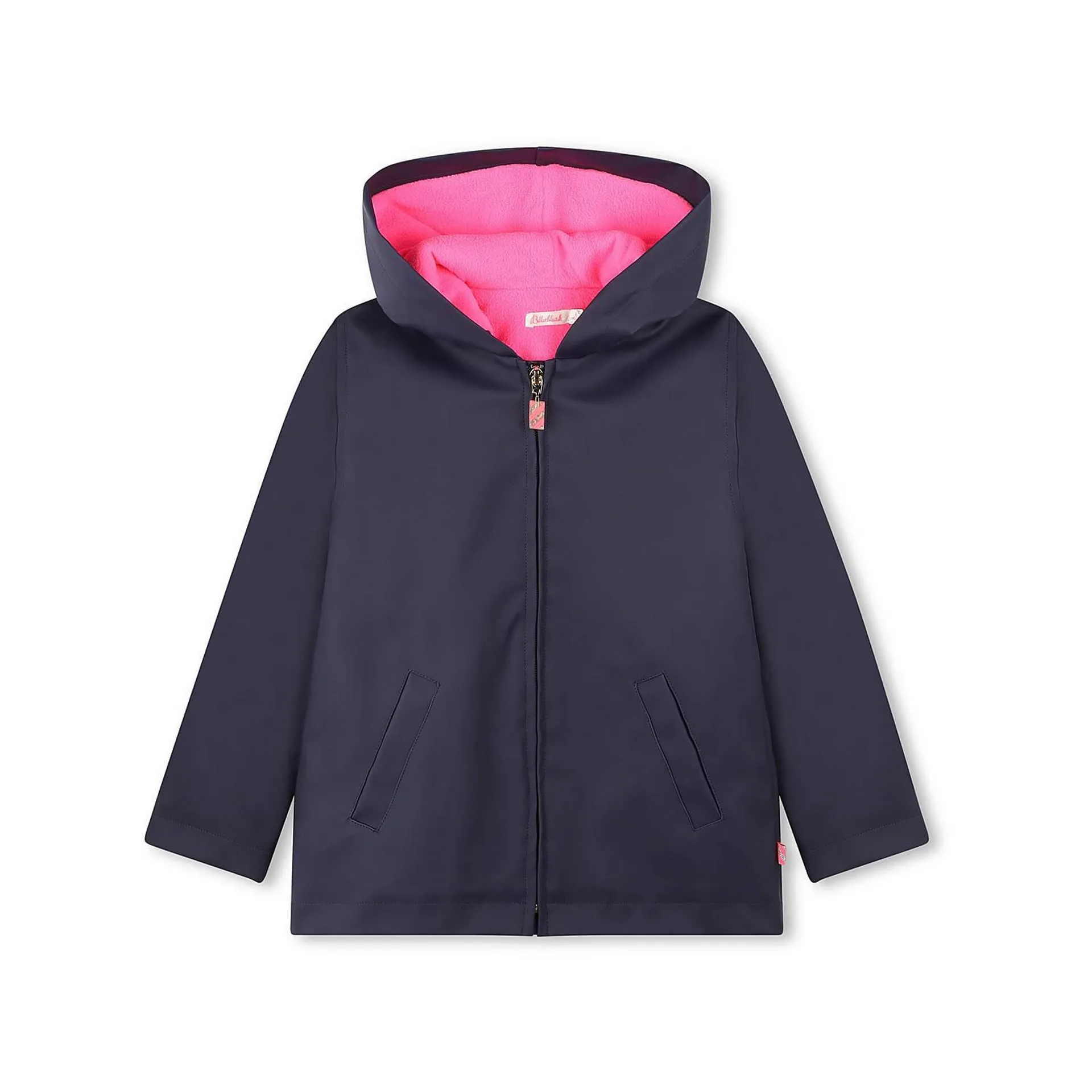 Hooded Logo Raincoat