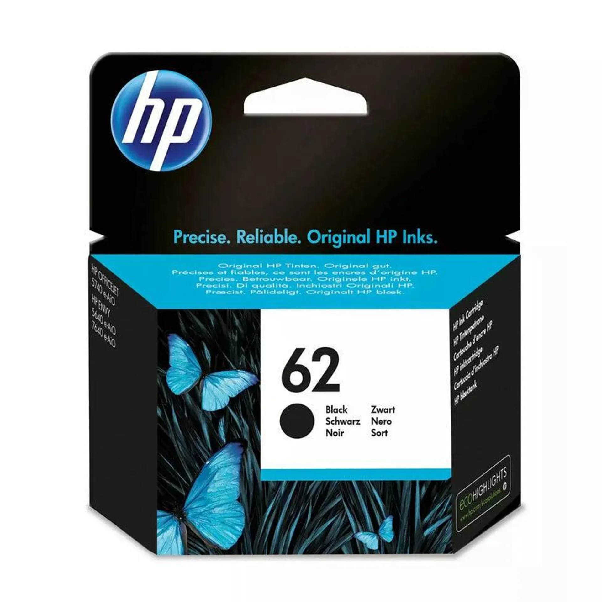 HP C2P04AE 62 Original Ink Cartridge - Black | SHPP1704