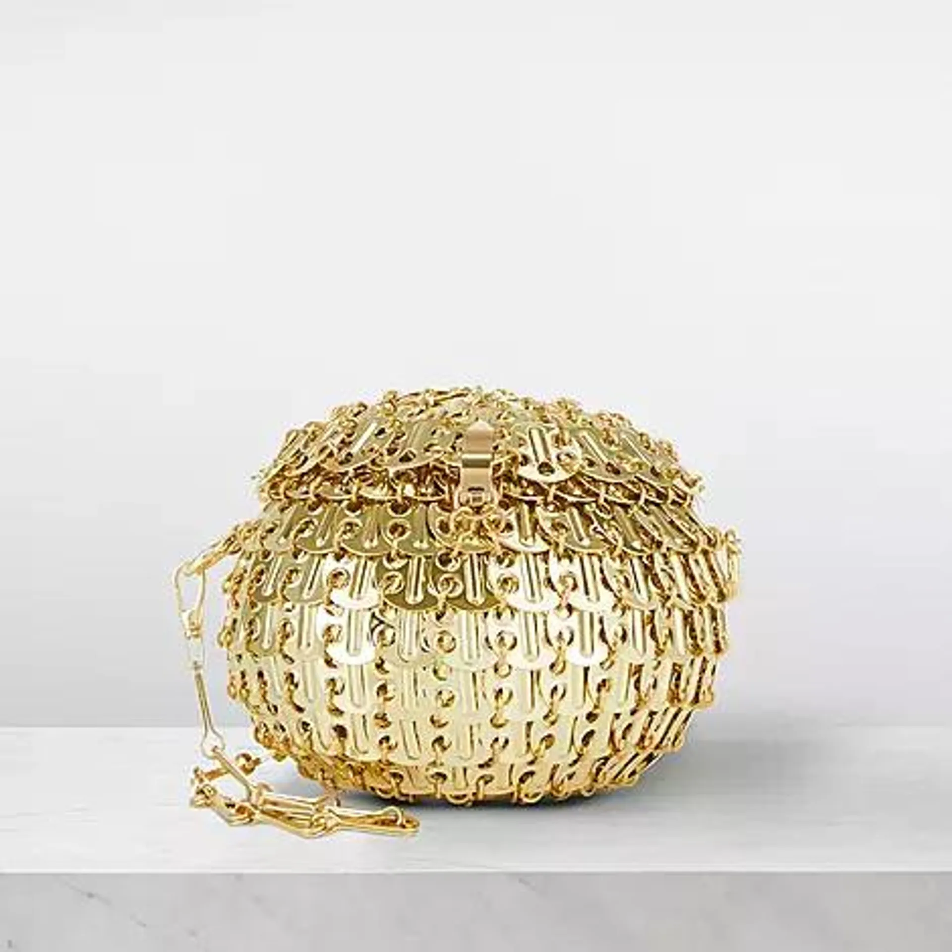1969 Ball Chainmail Clutch Bag