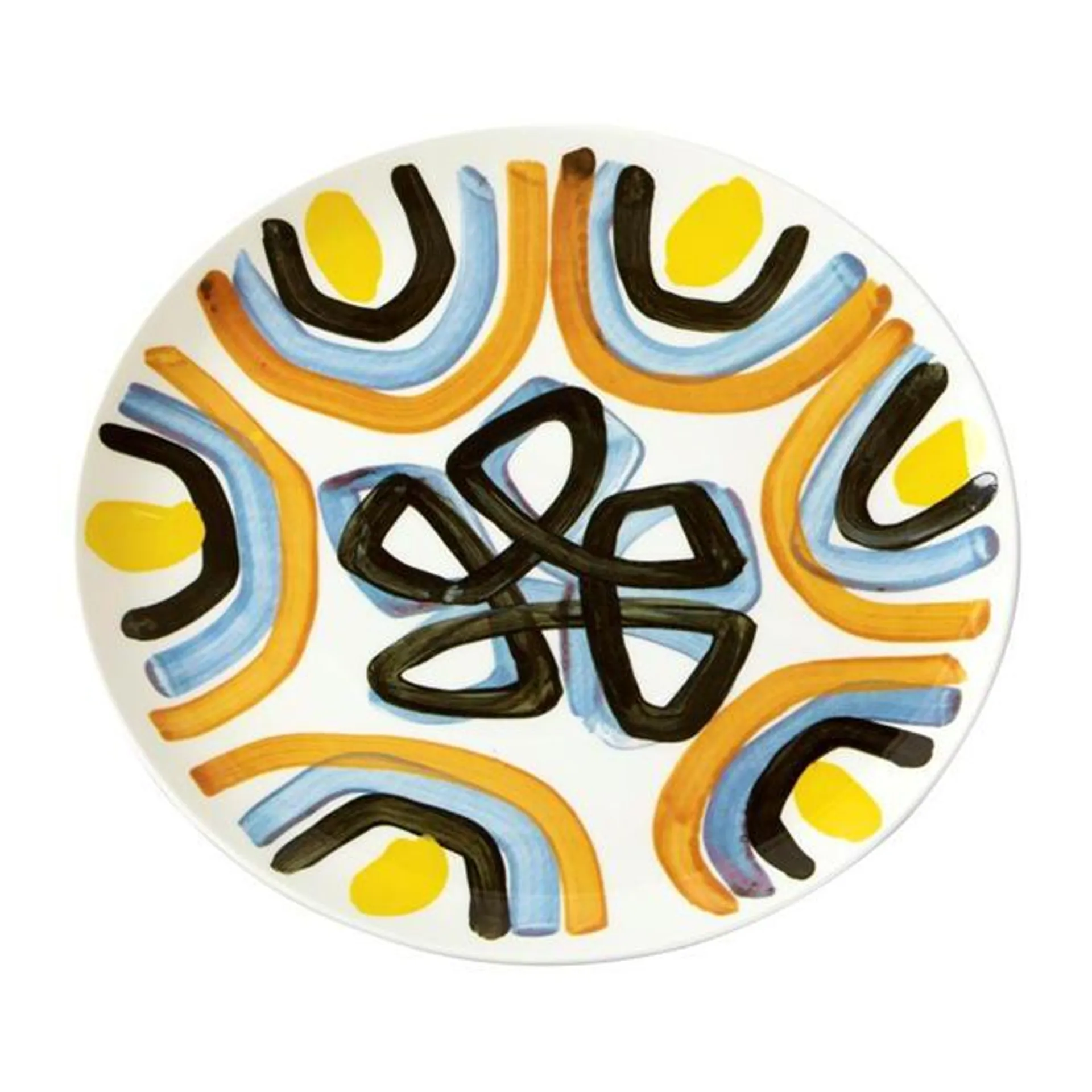 1882 Ltd Ltd Peter Pilotto Yellow Flower Dinner Plate