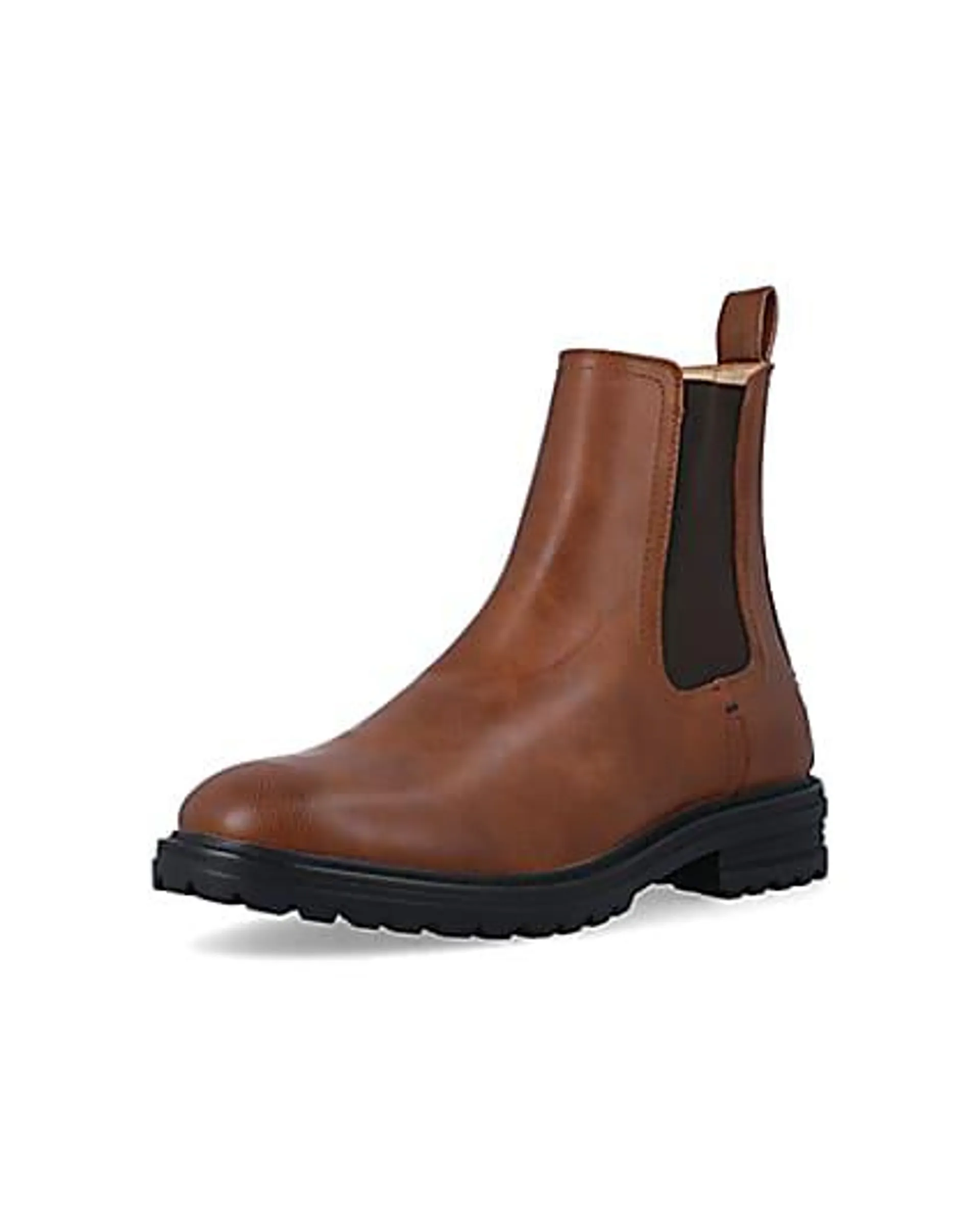Brown Chelsea boots
