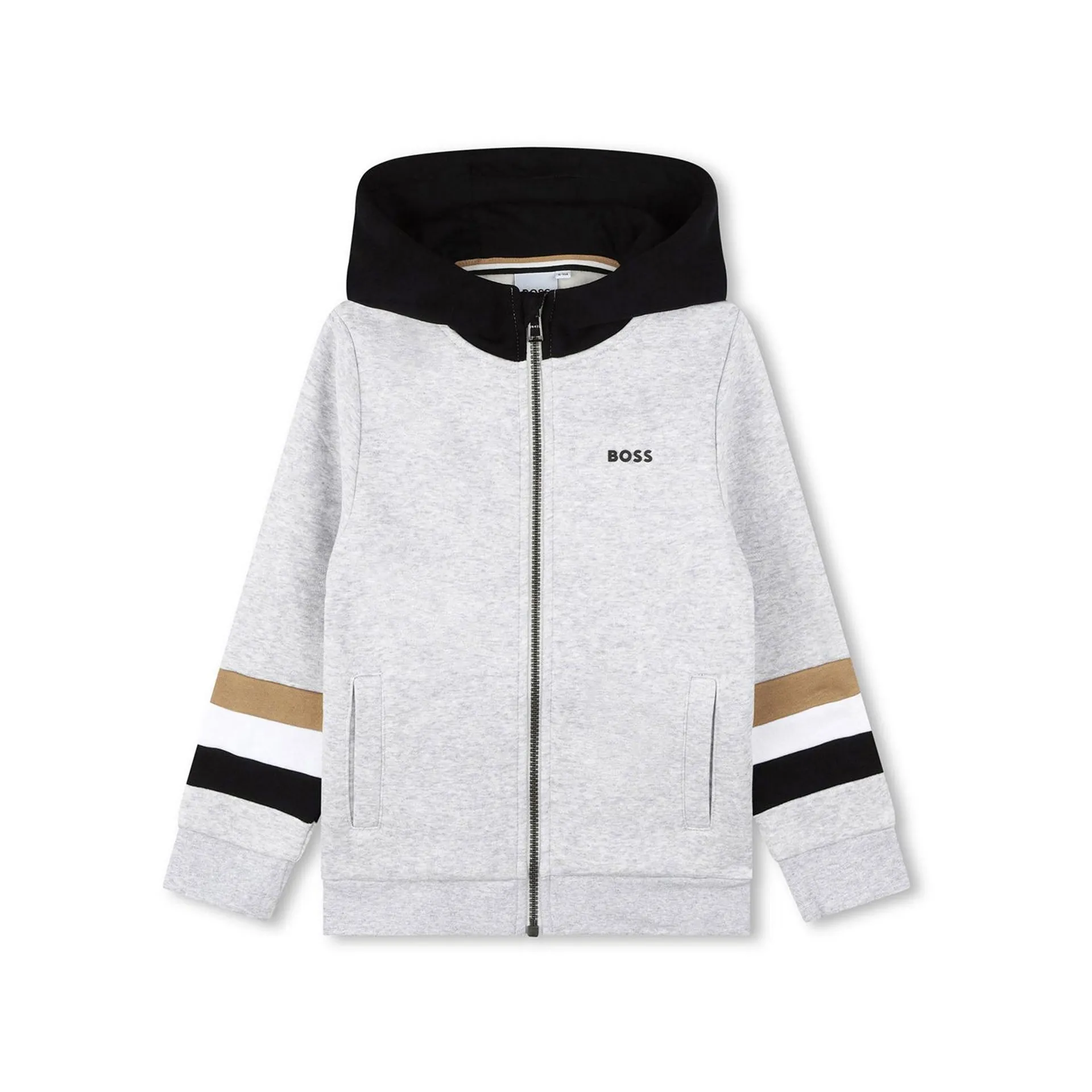 Two-Piece Striped Tracksuit Set