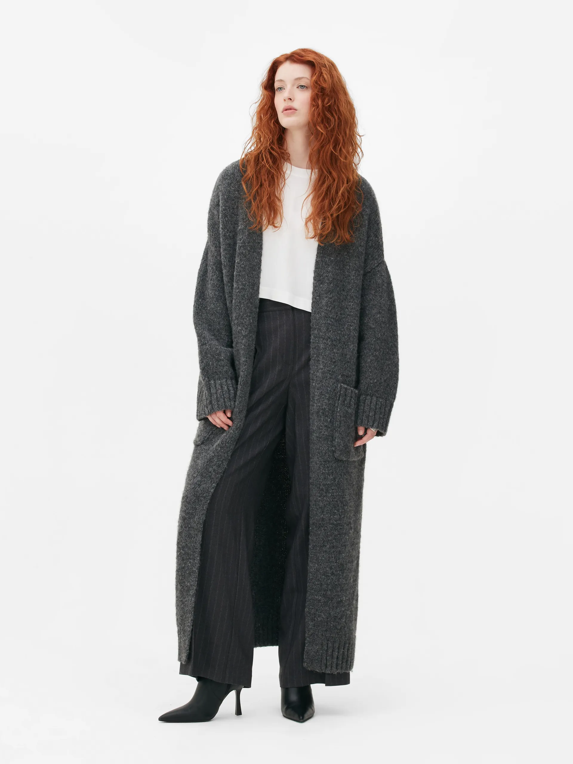 Rita Ora Maxi Duster Cardigan