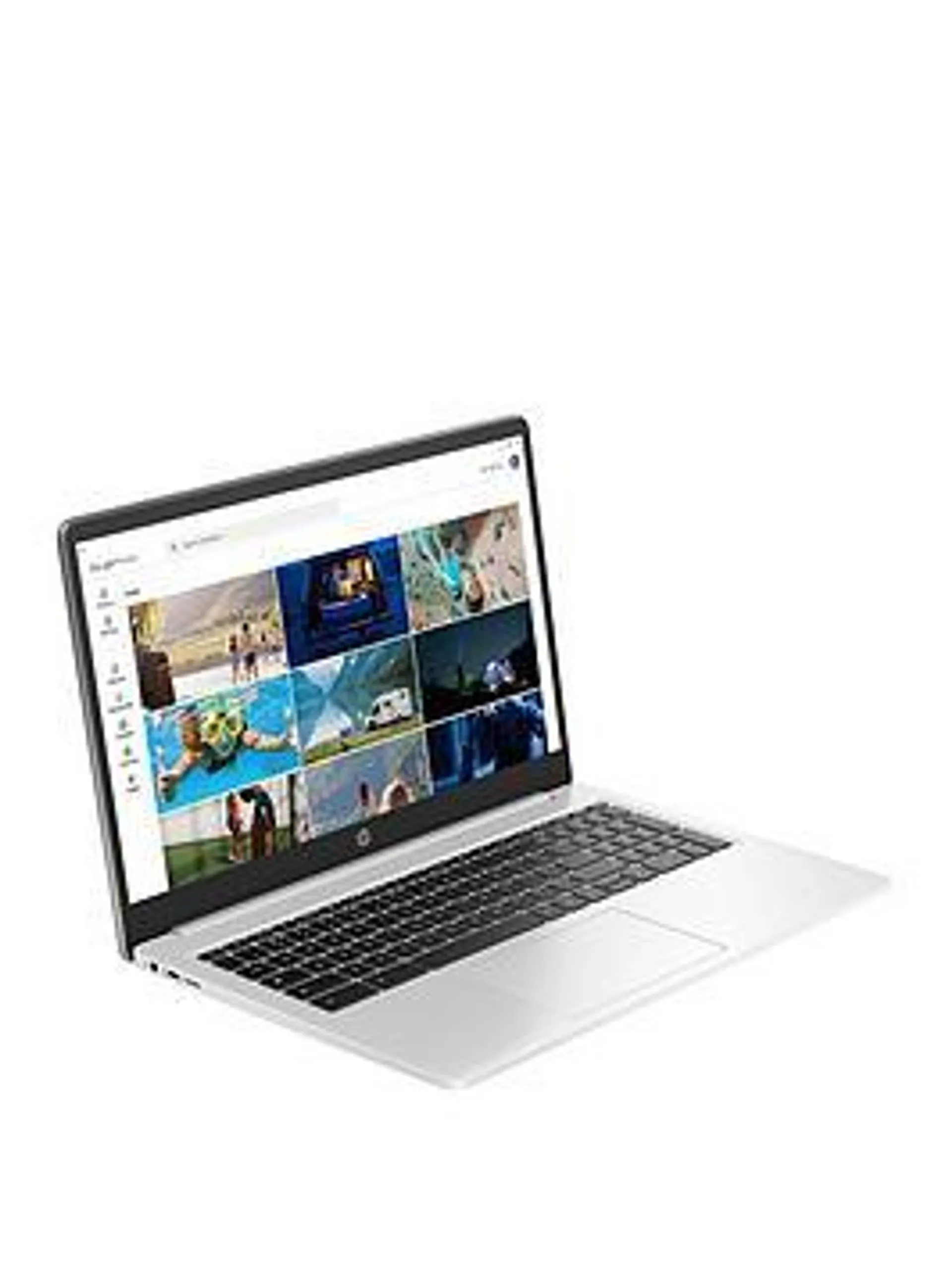 Chromebook 15a-na0007na, Intel Celeron, 4GB RAM 128GB SSD, 15in HD Laptop - Silver