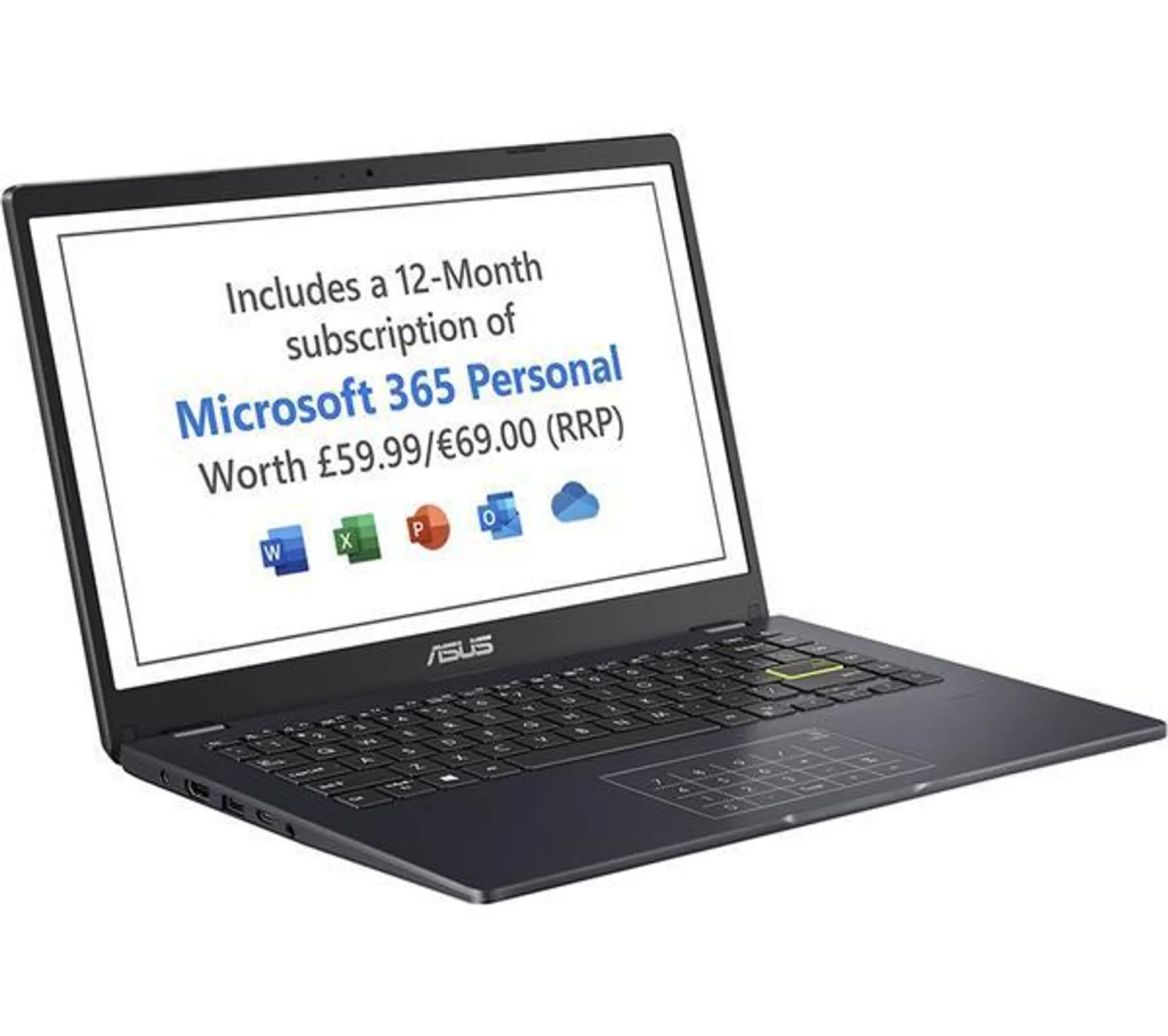 ASUS E410MA 14" Laptop - Intel® Celeron®, 128 GB eMMC, Blue
