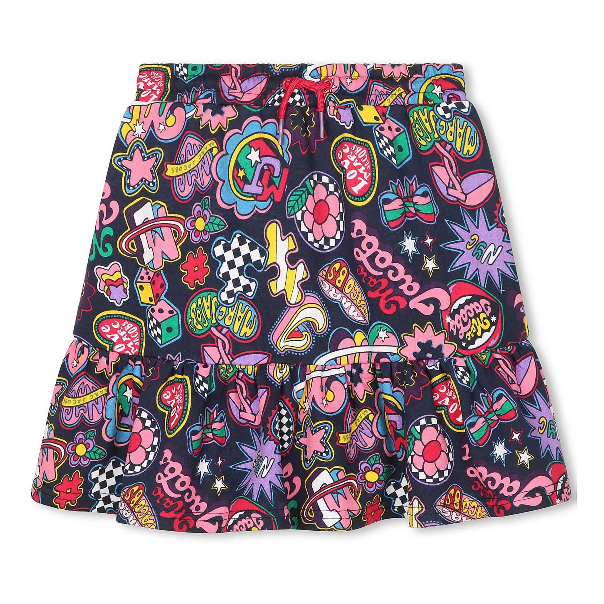 Logo Print Skirt