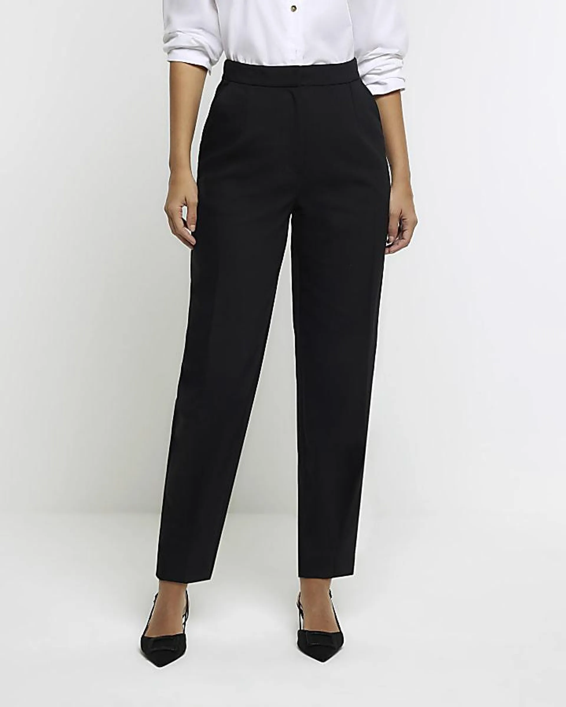 Black cigarette smart trousers
