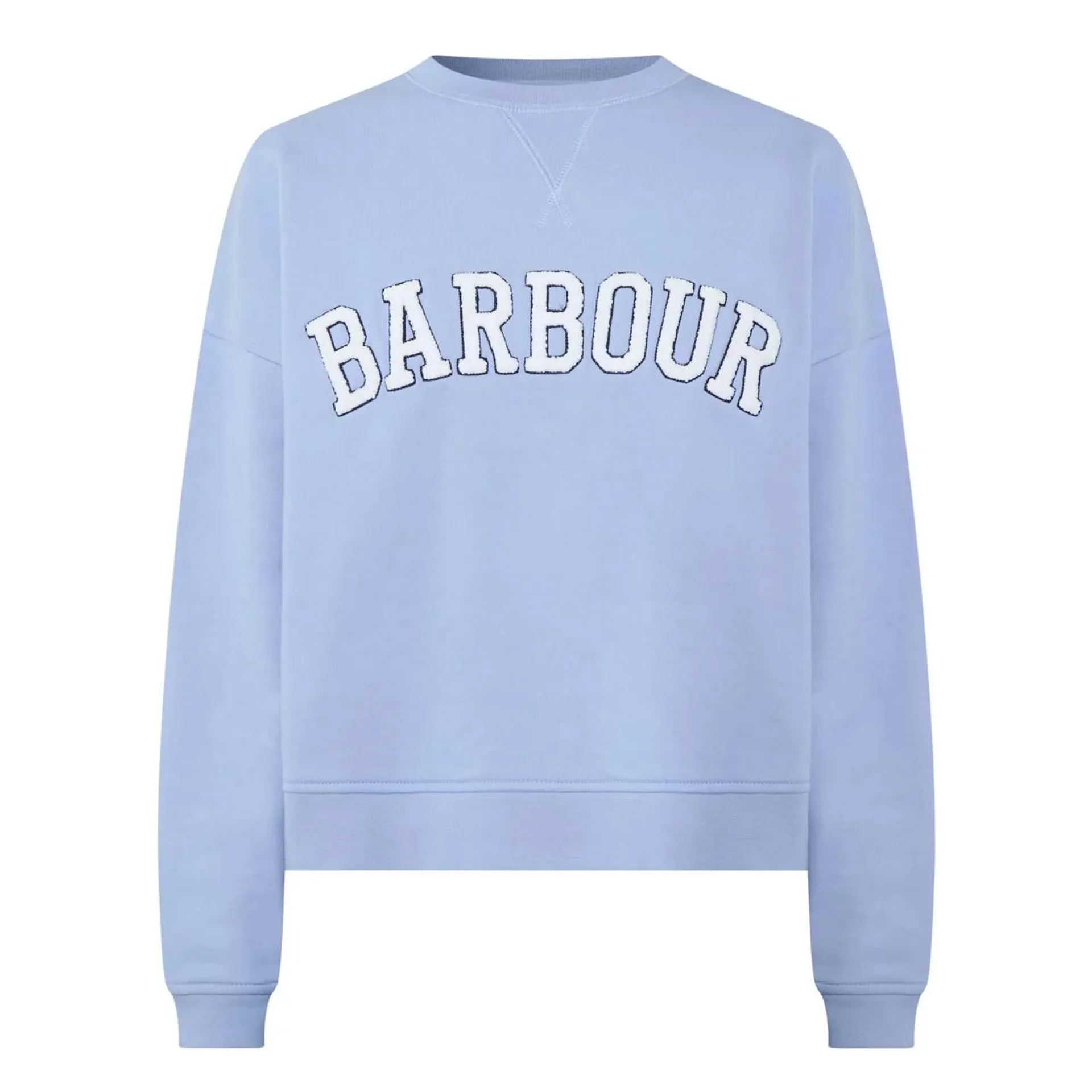 New in BARBOUR Silverdale Logo Sweatshirt €80.00