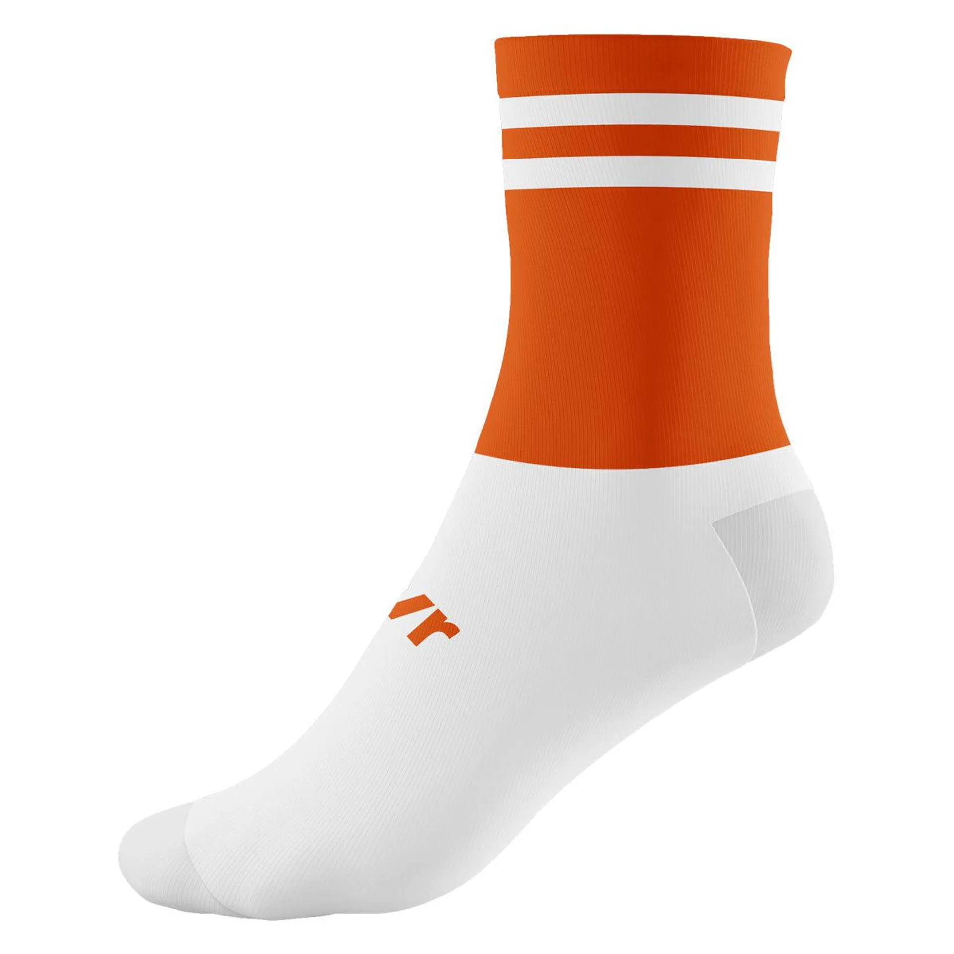 Mc Keever Pro Mid 2 Bar Socks - Youth - Orange/White