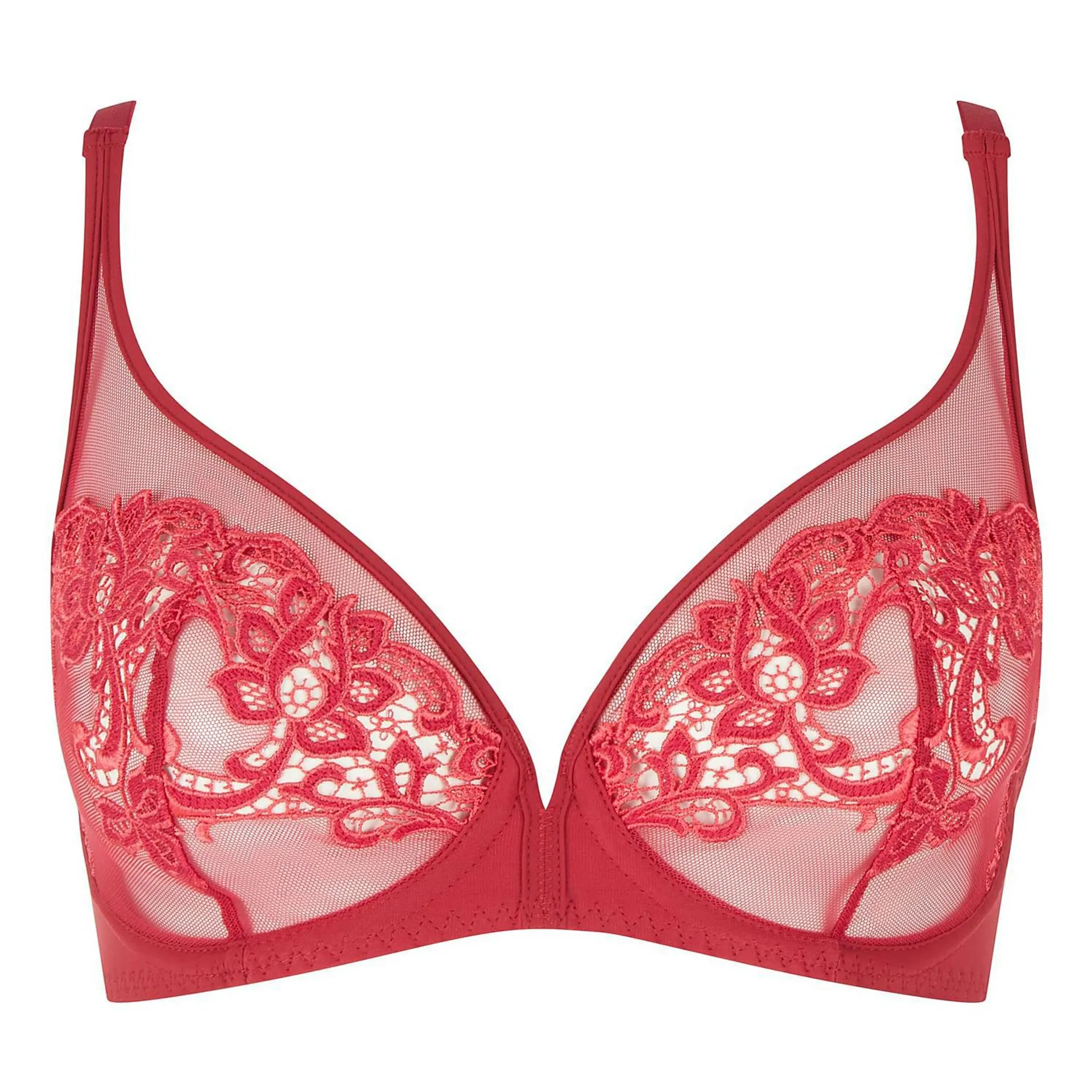 Saga Underwire Plunge Bra