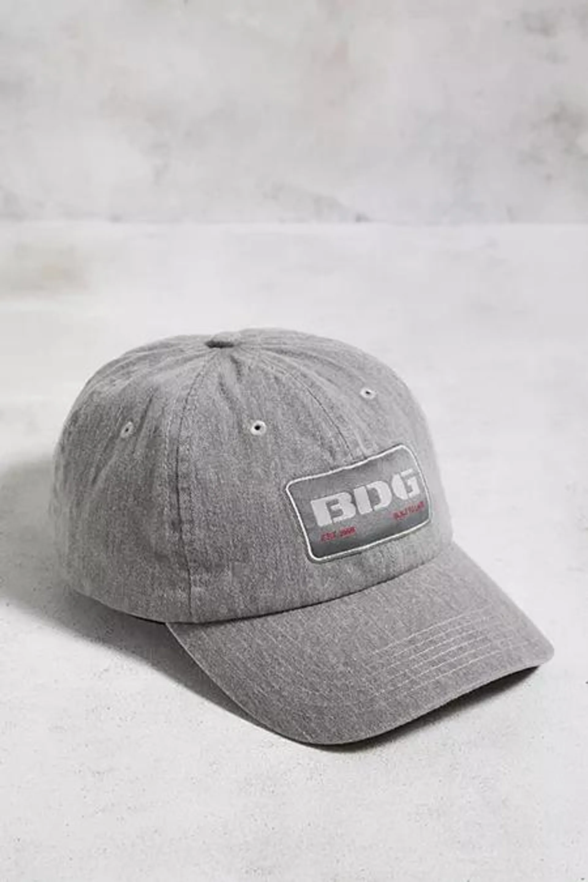 BDG Grey Patchwork Cap