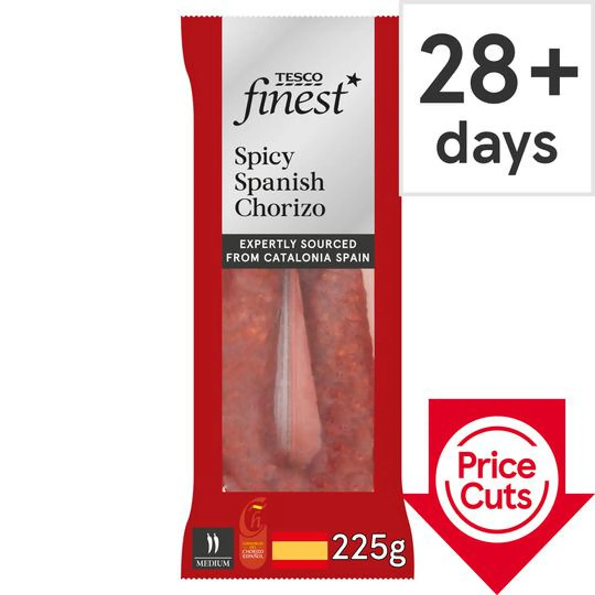 Tesco Finest Spanish Chorizo 225G