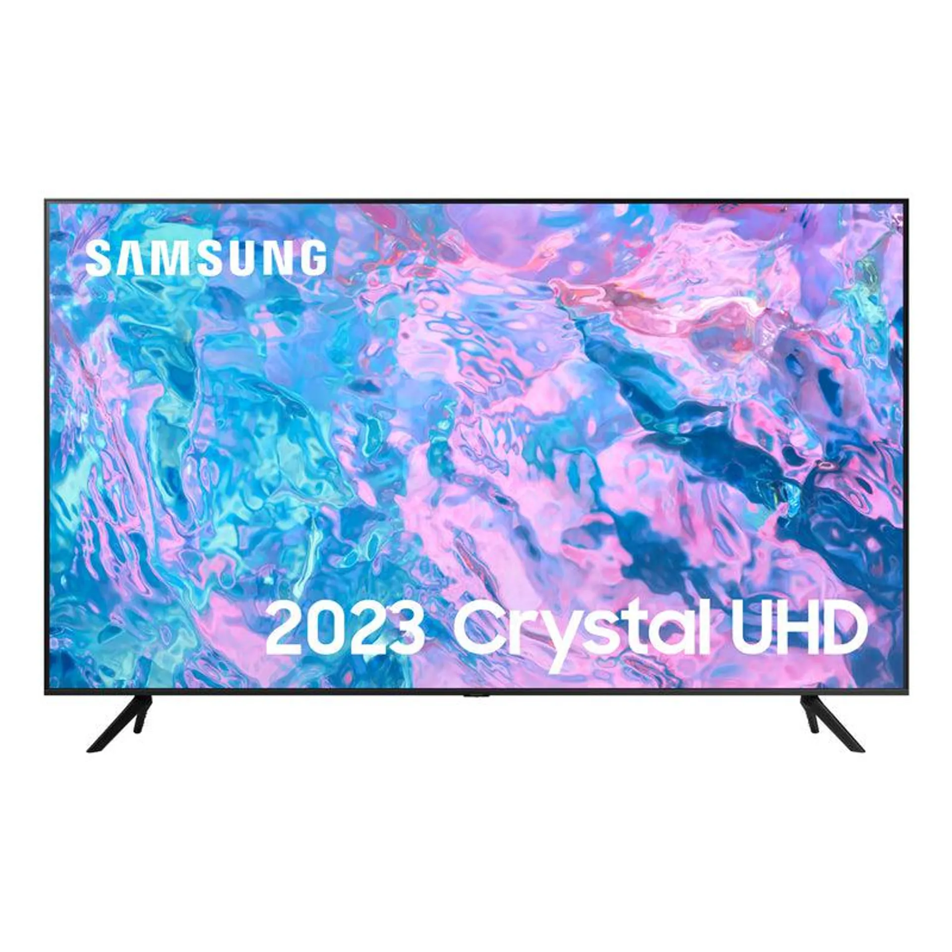 Samsung 50" CU7100 UHD LED 4K HDR Smart TV - Black | UE50CU7100KXXU