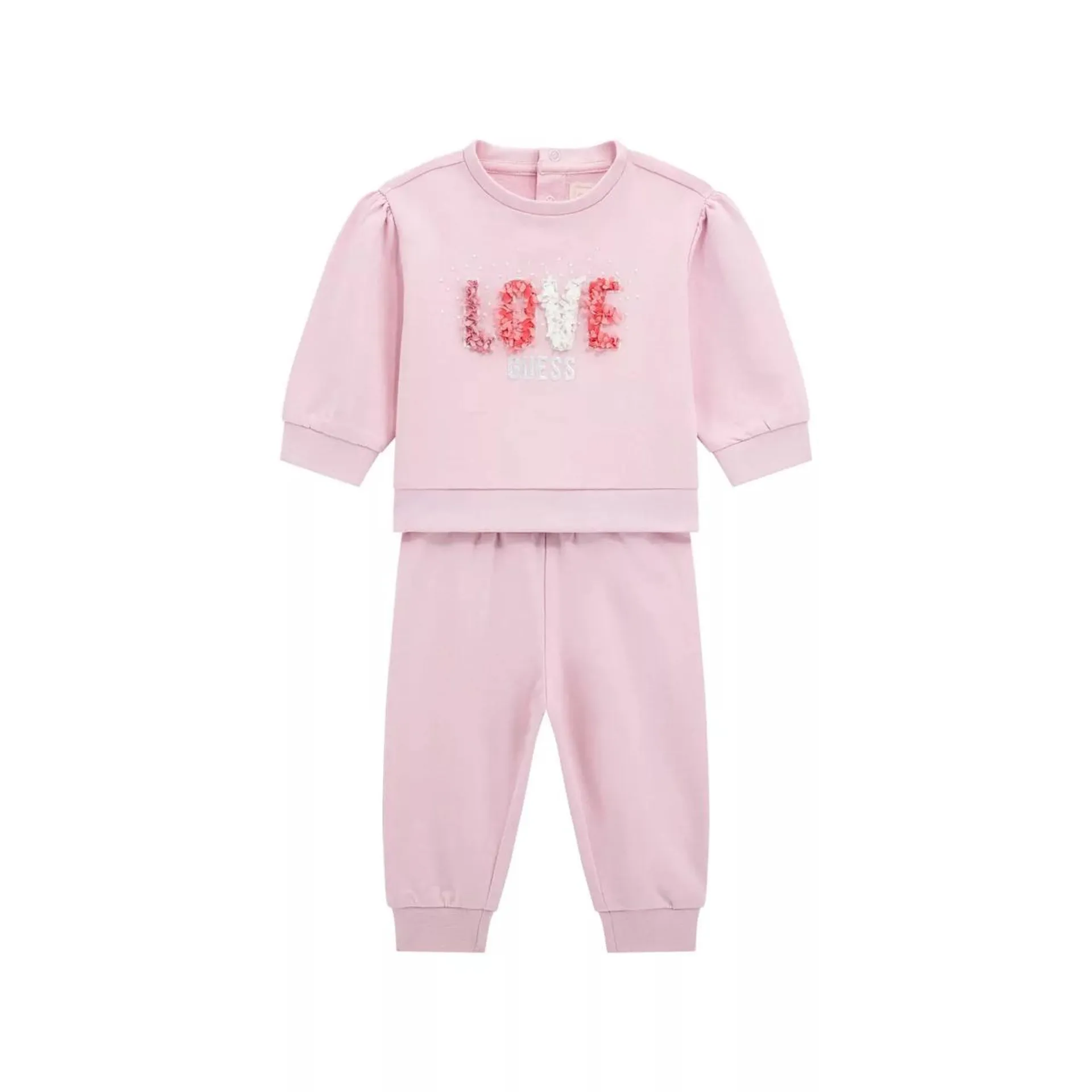 New in GUESS Two-Piece Love Logo Tracksuit Set €45.00