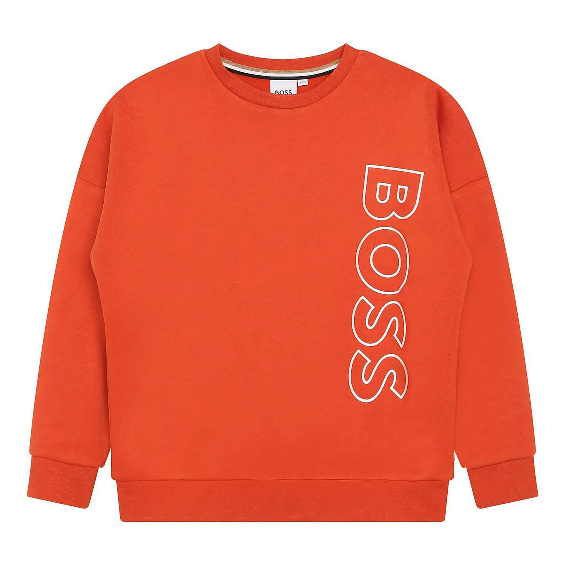 Vertical Logo Round Neck Sweatshirt