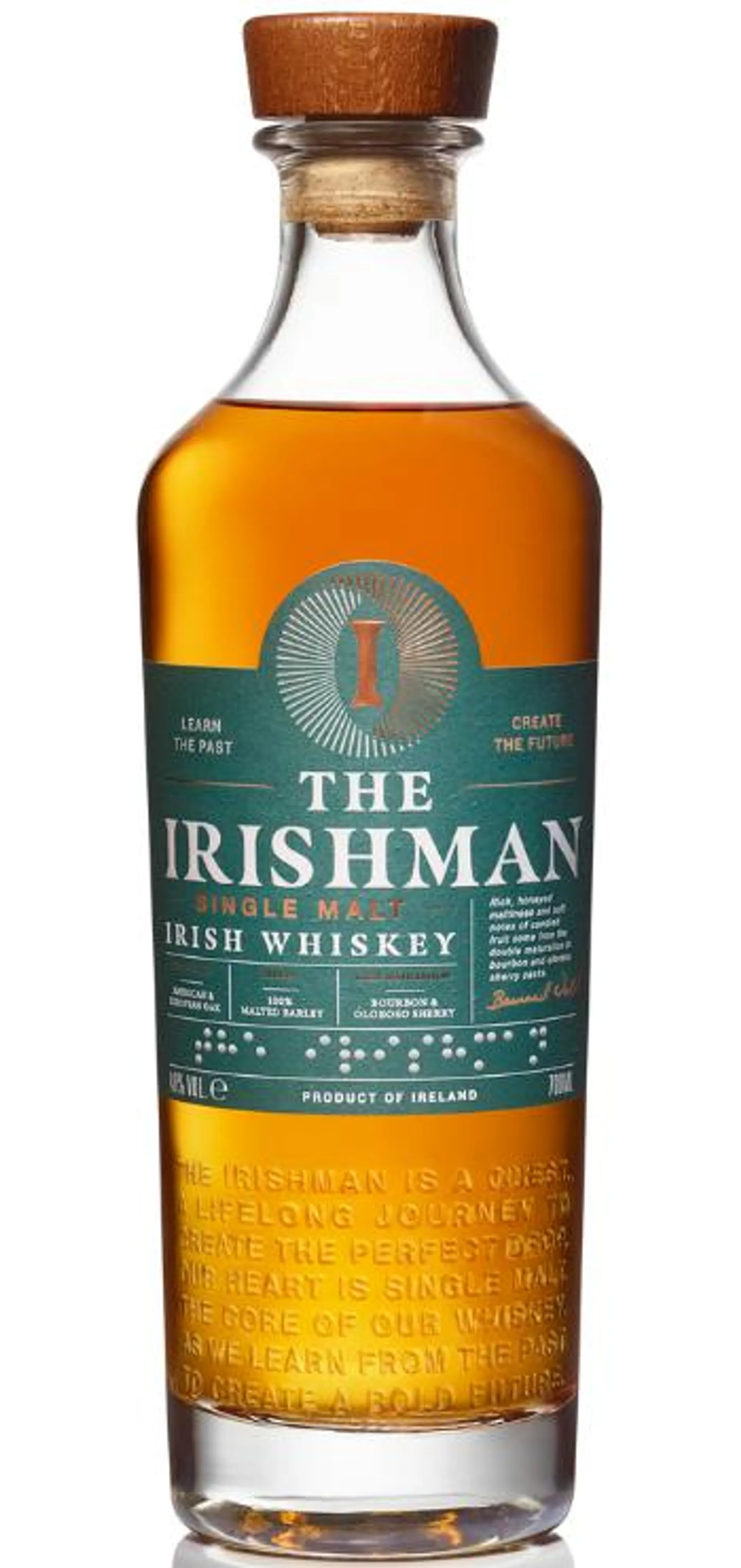 The Irishman Single Malt Irish Whiskey 700 ml, 40% ABV