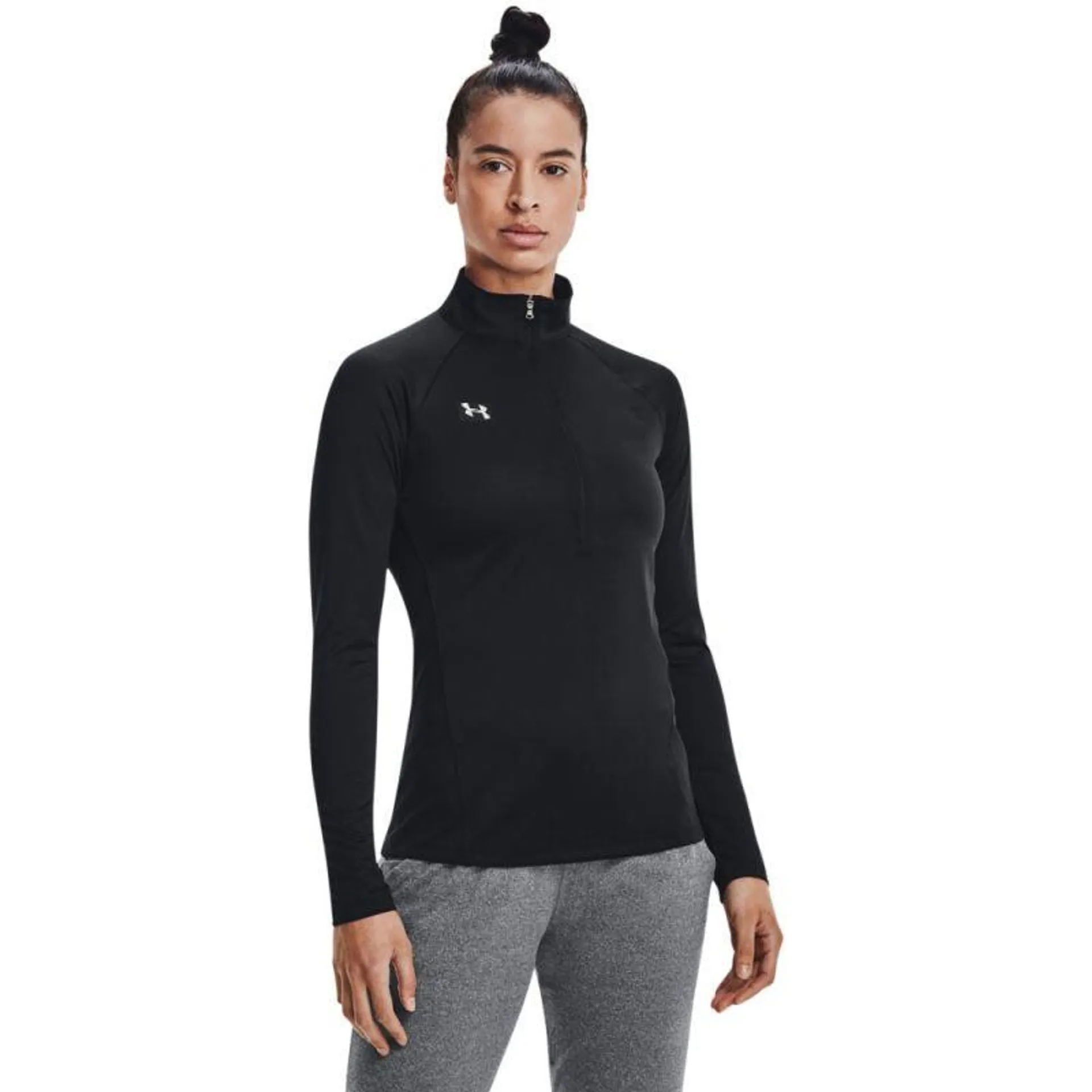 UNDER ARMOUR FLEECE ARMOUR WOMENS 1/4 ZIP TOP