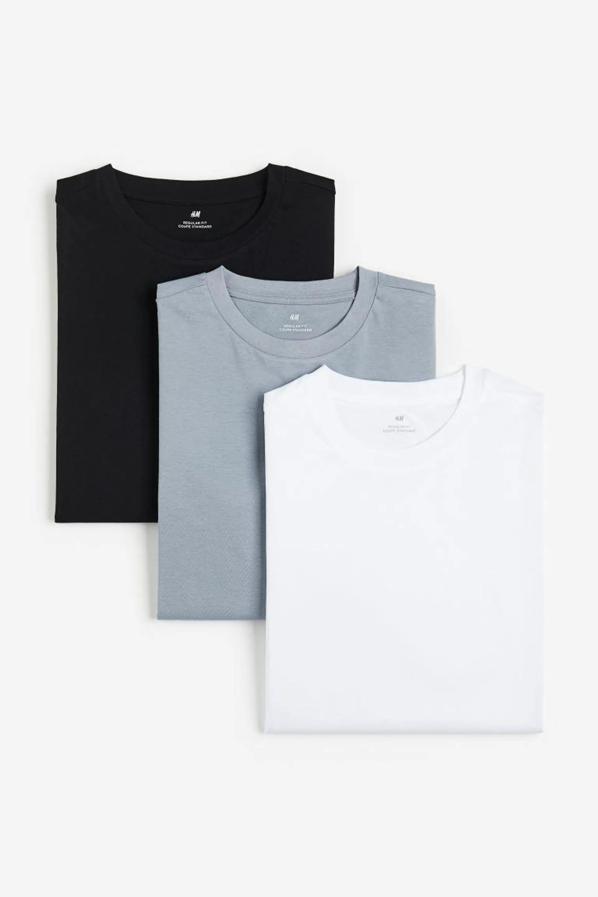 3-pack Regular Fit Jersey tops