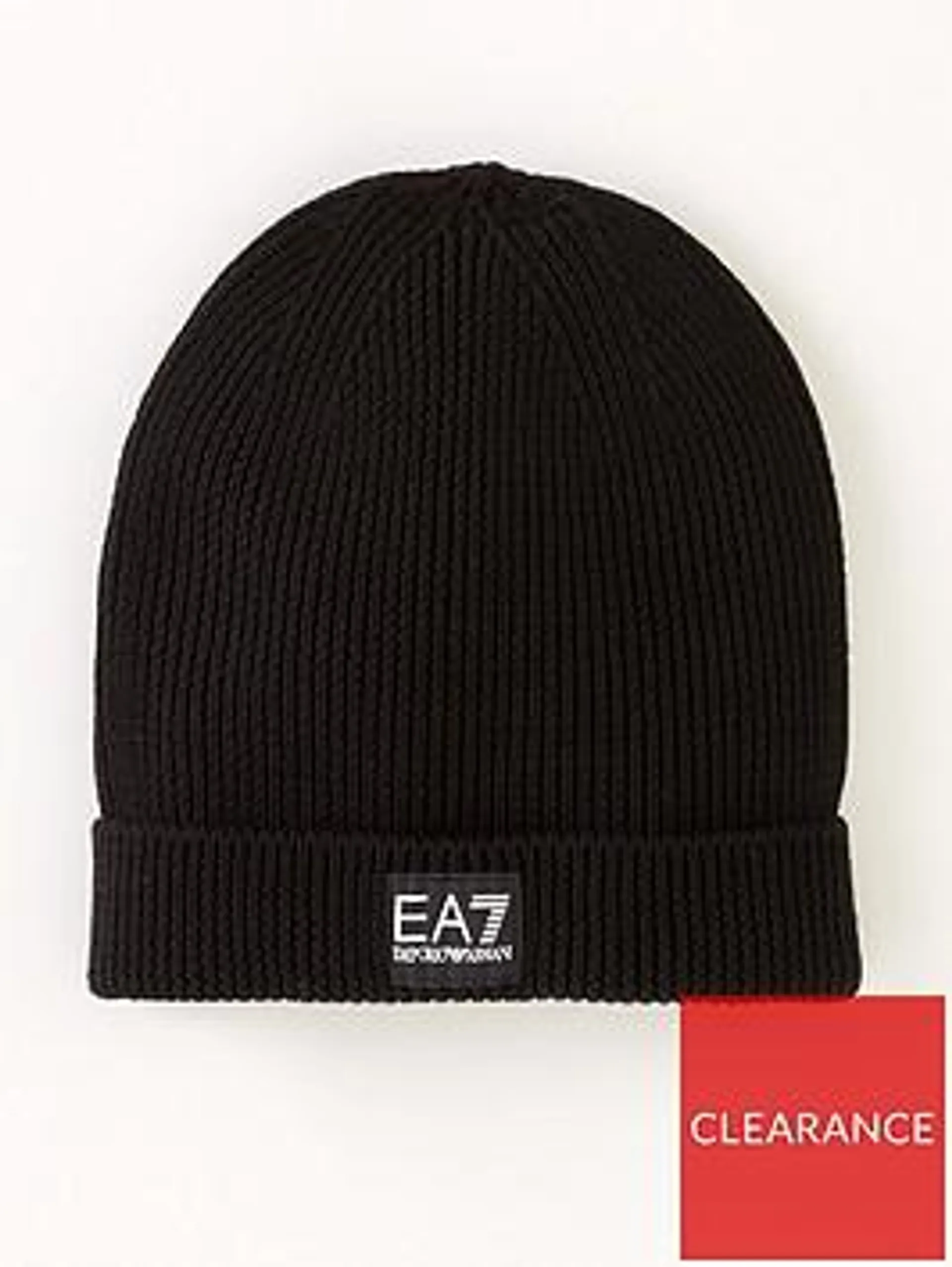 Knitted Beanie Hat - Black