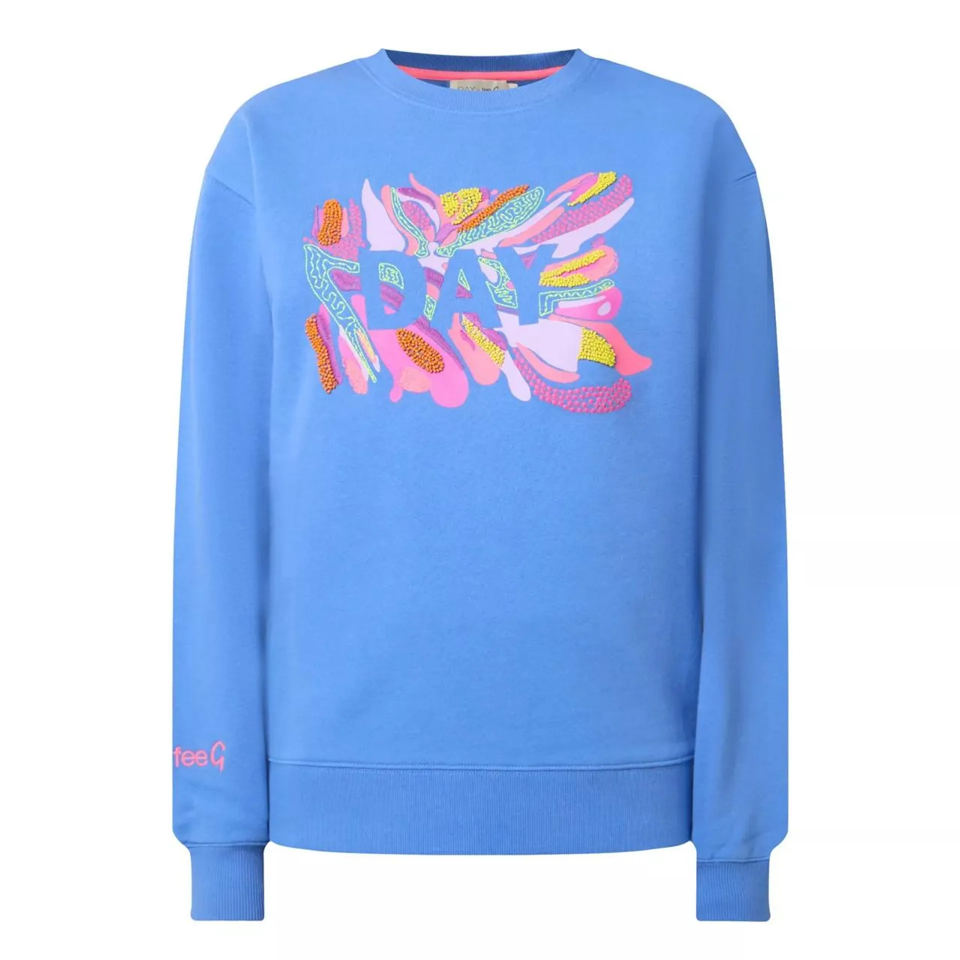 New in DAY X FEE G Irish Designer Burst Logo Sweatshirt €129.00