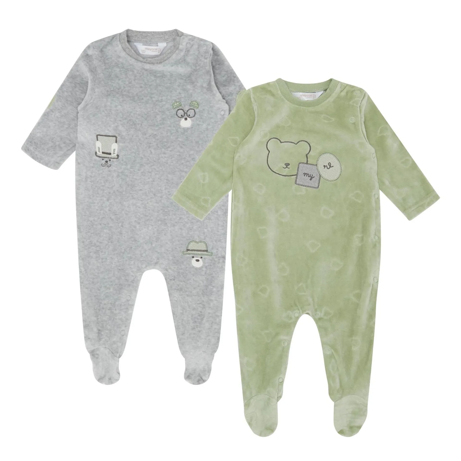 Two-Piece Bear Bodysuit Set