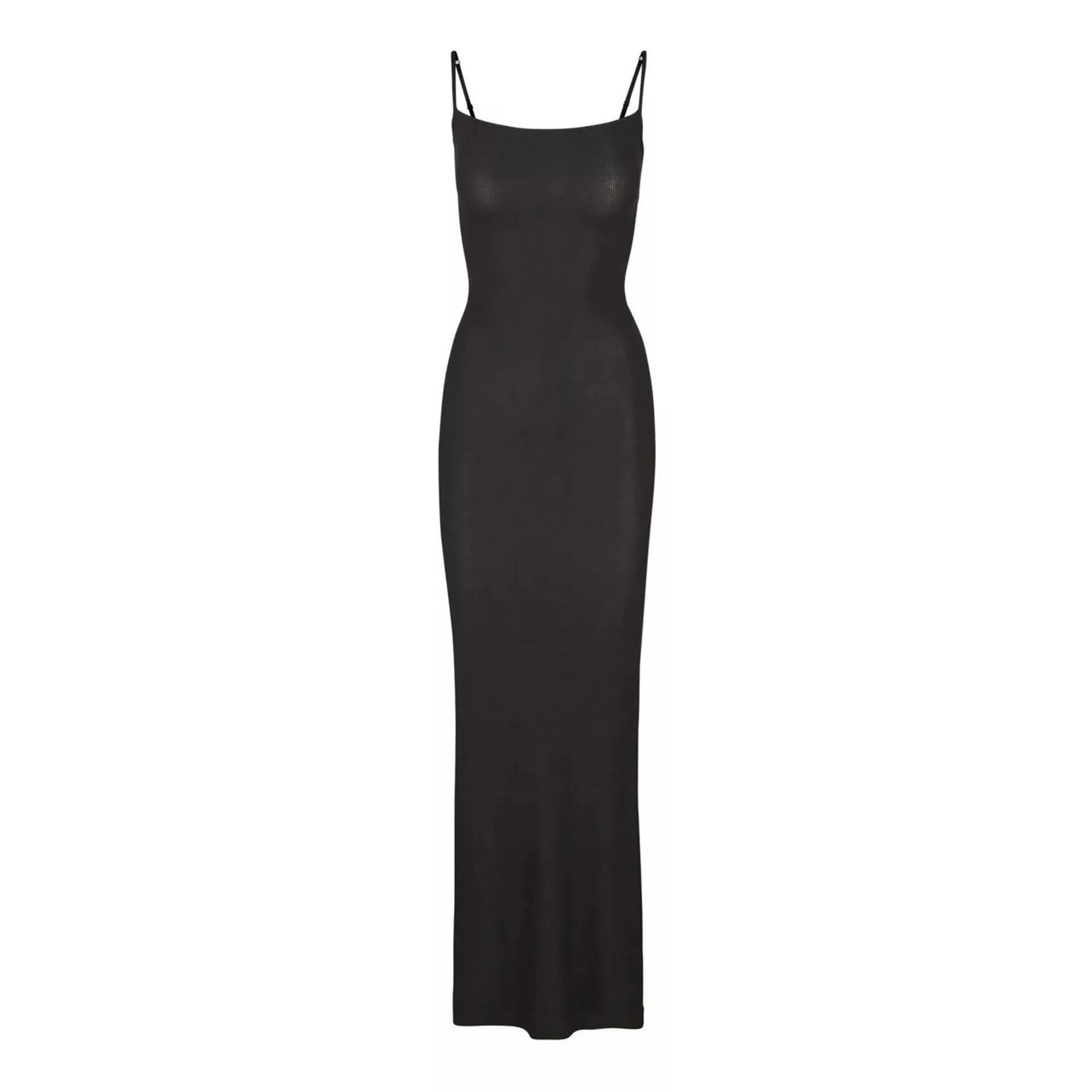 Long Slip Dress Onyx