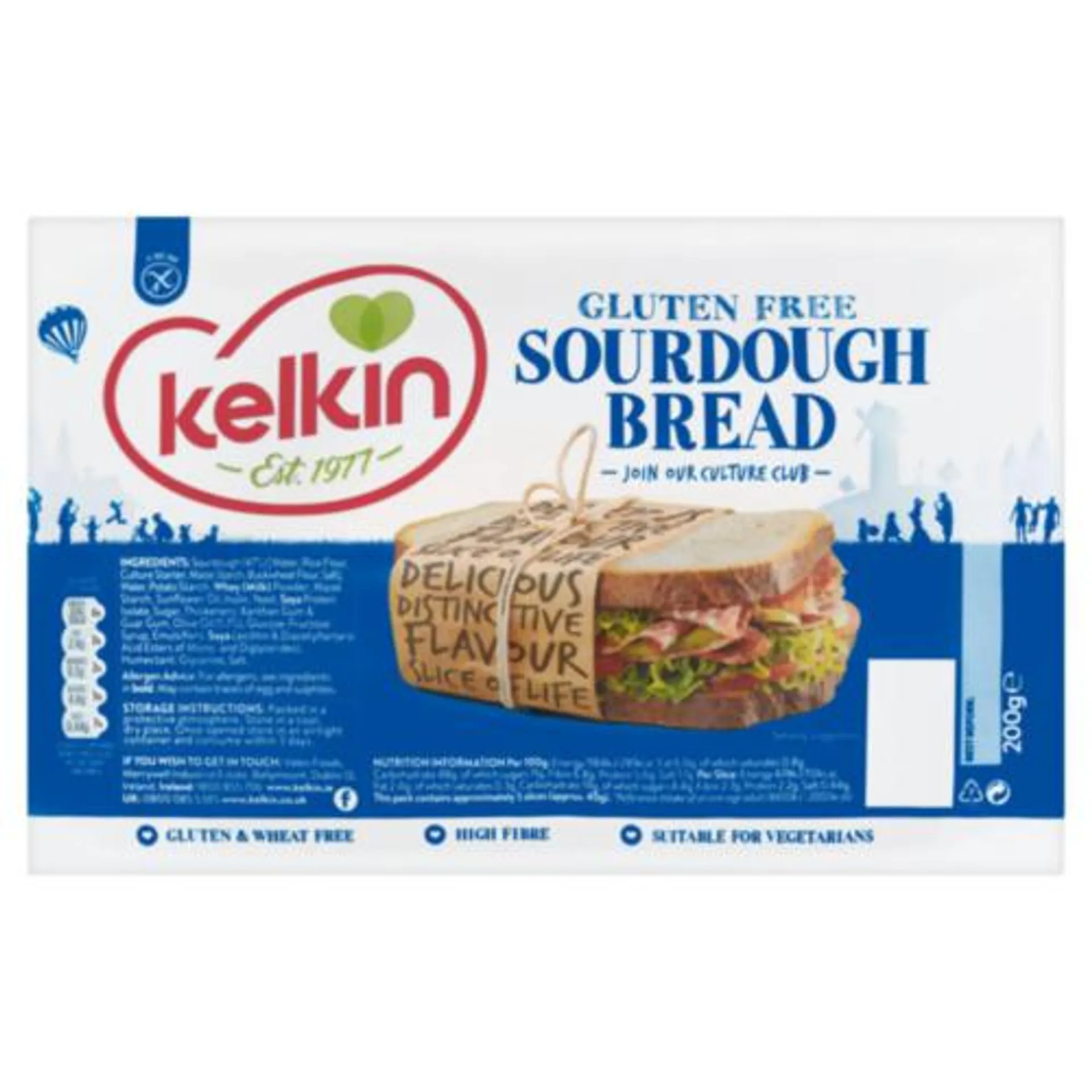 Kelkin Gluten Free Sourdough Bread