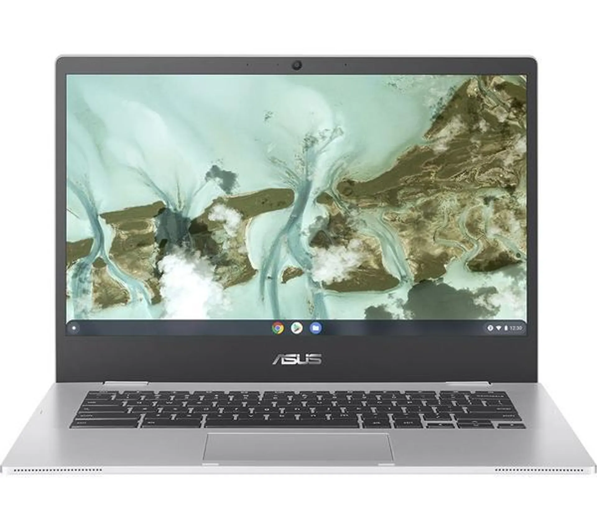 ASUS CX1 14" Chromebook - Intel® Celeron®, 64 GB eMMC, Silver