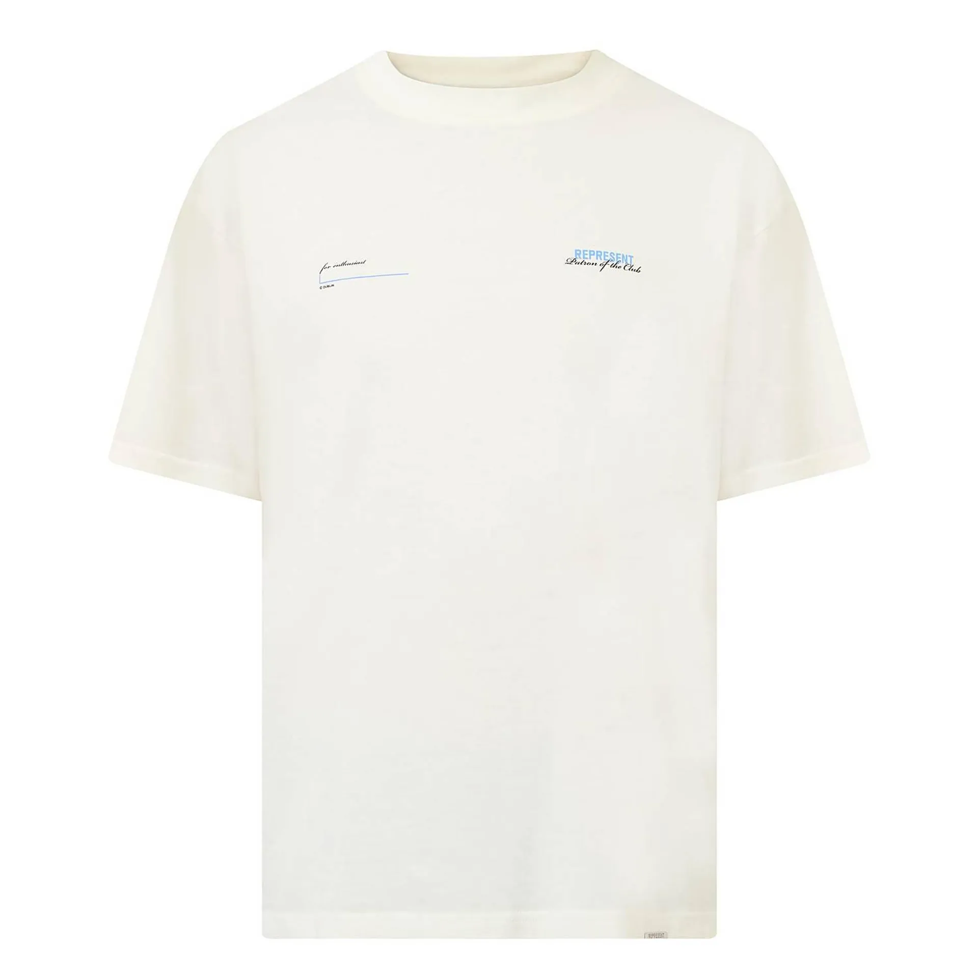 Patrons of the Club Logo Print T-Shirt