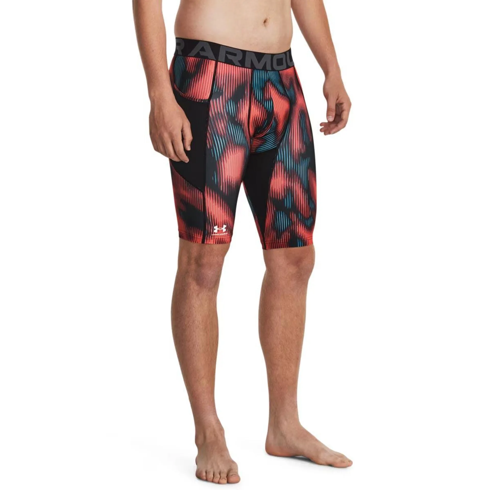UNDER ARMOUR HEAT GEAR LONG PRINTED MENS SHORTS