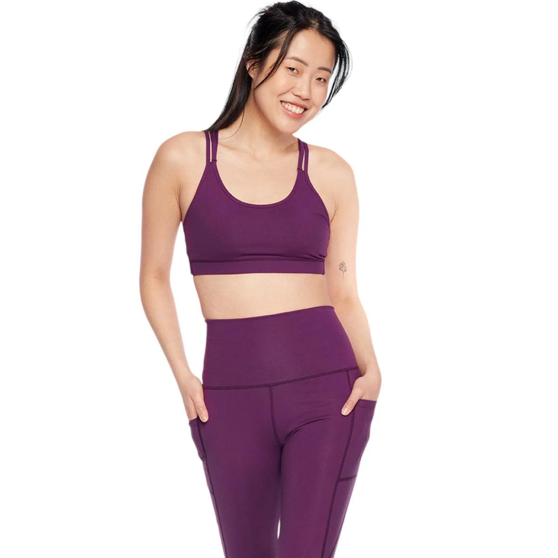 Peachylean Hero Womens Medium-Support Sports Bra