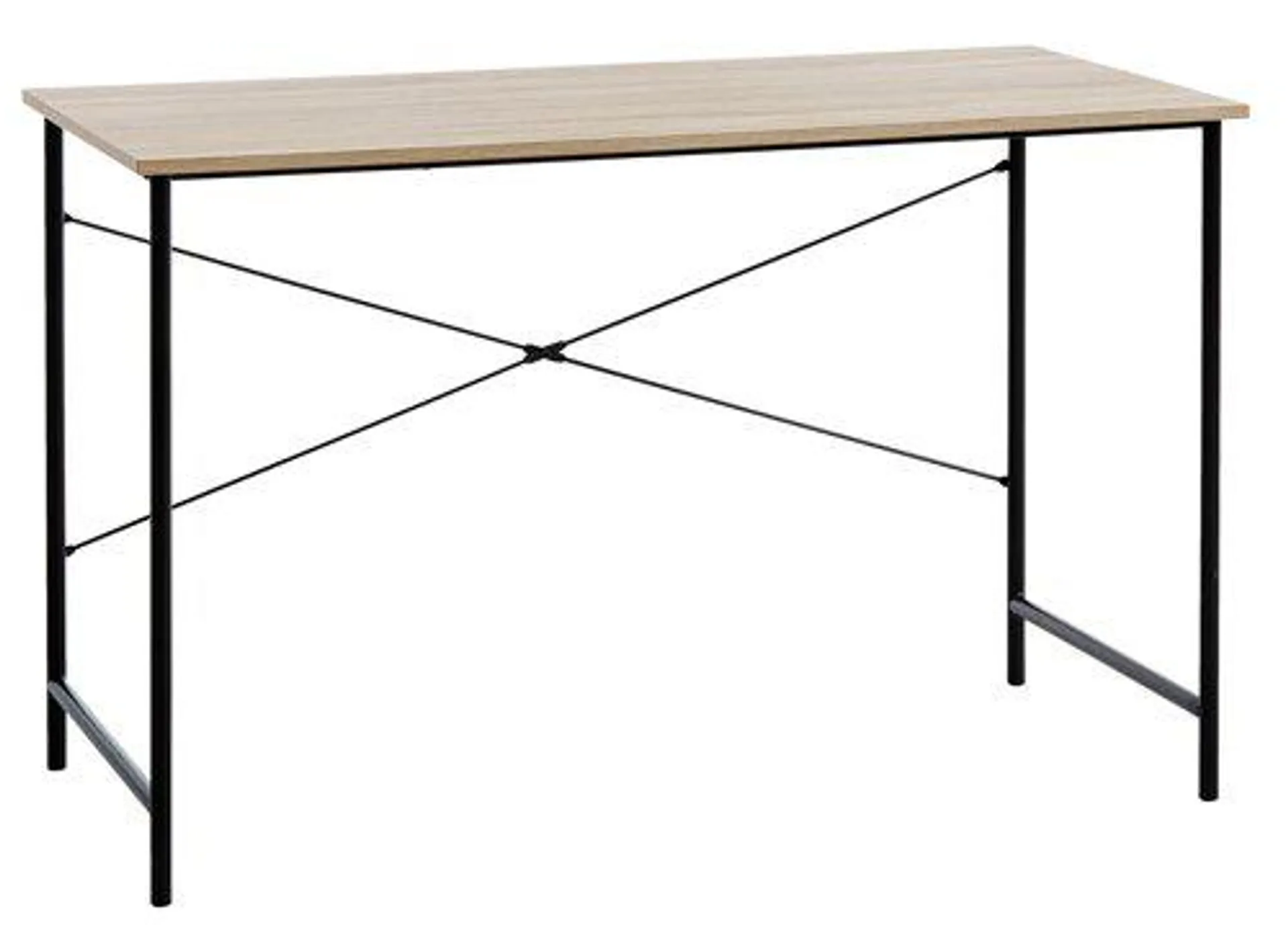 Desk VANDBORG 60x120 oak/black