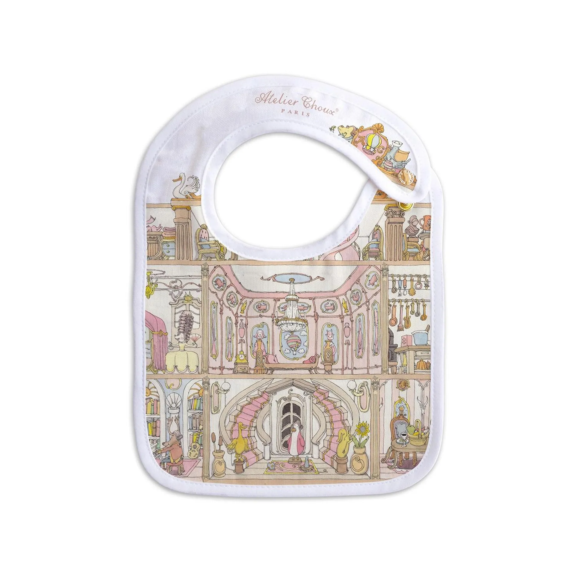 Doll House Bib