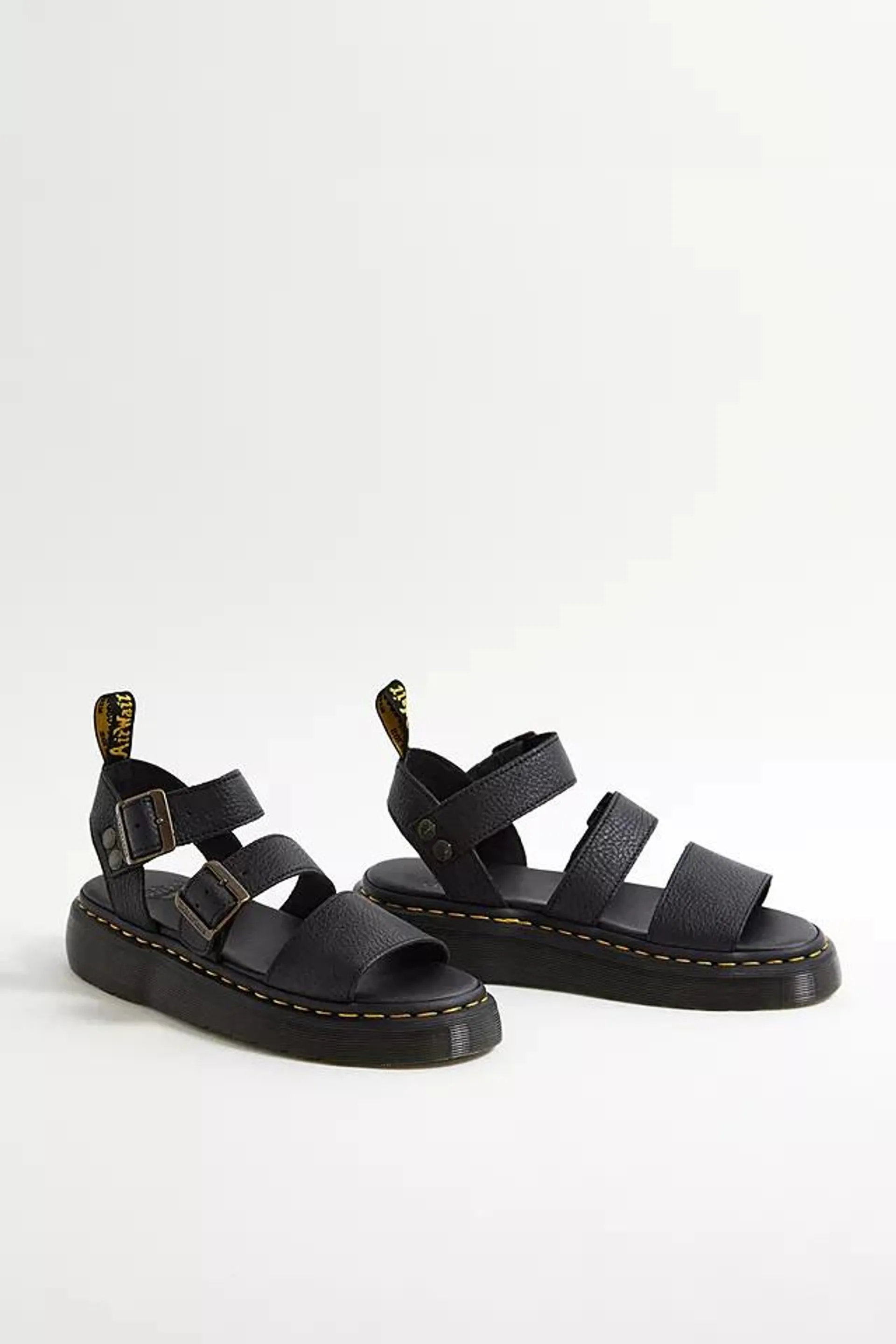 Dr. Martens Sandali Quad Grifone Nero