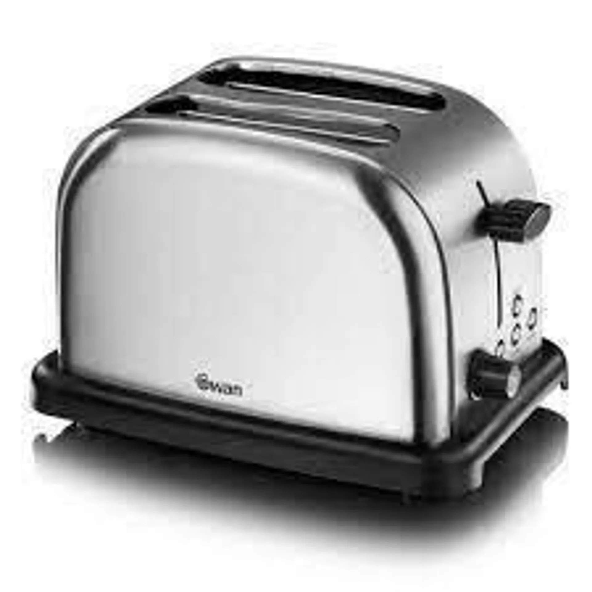 Swan 2 Slice Traditional Stainless Steel Toaster