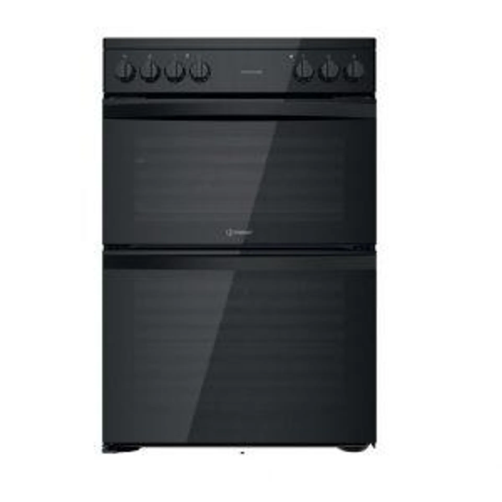 INDESIT 60cm Electric Ceramic Cooker – Black