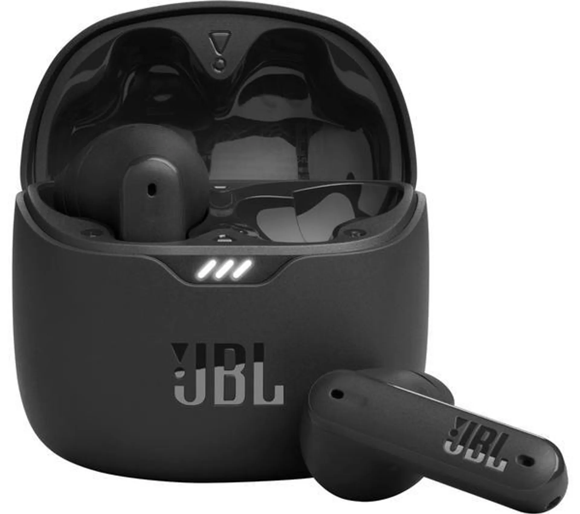 JBL Tune Flex Wireless Bluetooth Noise-Cancelling Earbuds - Black