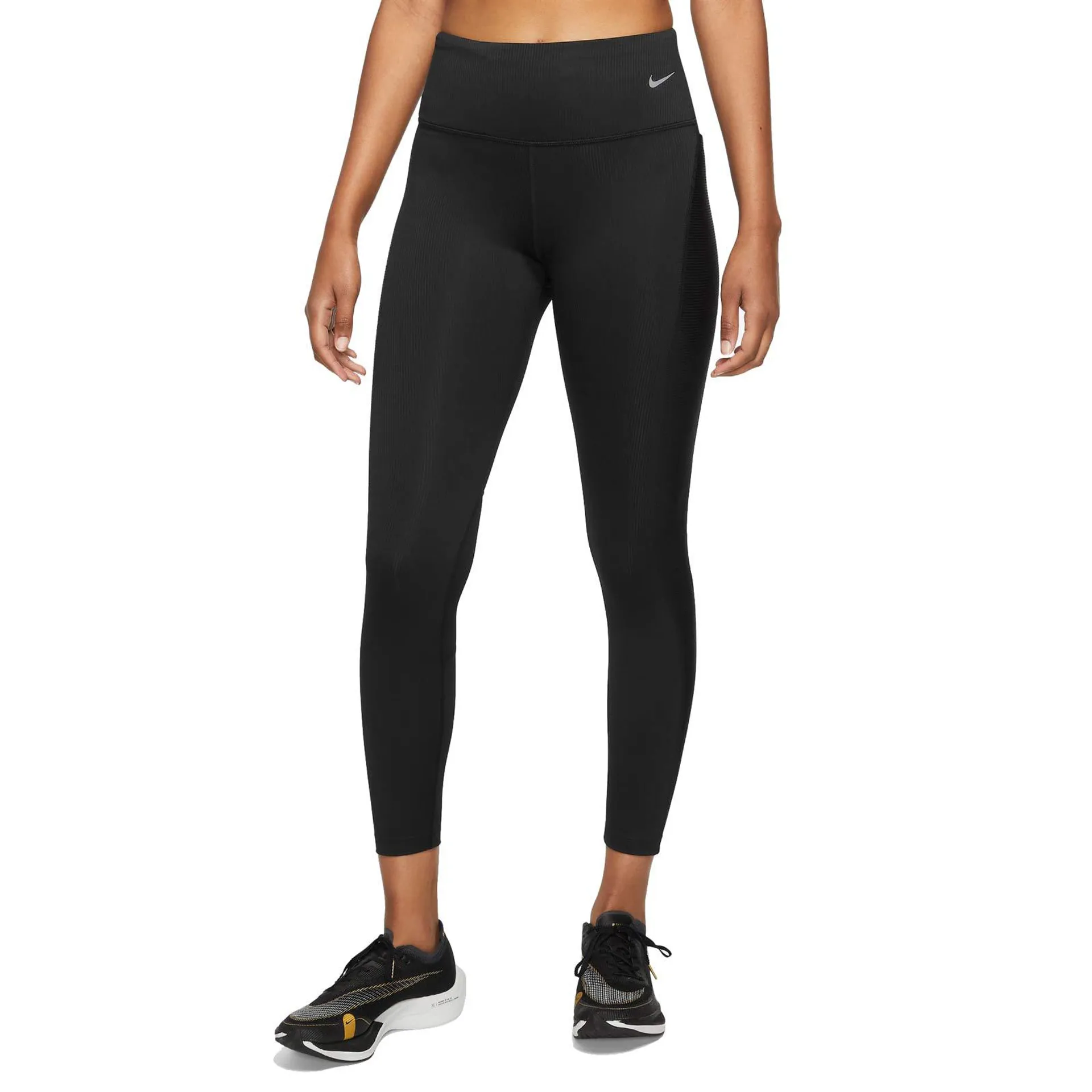 NIKE FAST WOMENS MID-RISE 7/8 NOVELTY RUNNING LEGGINGS