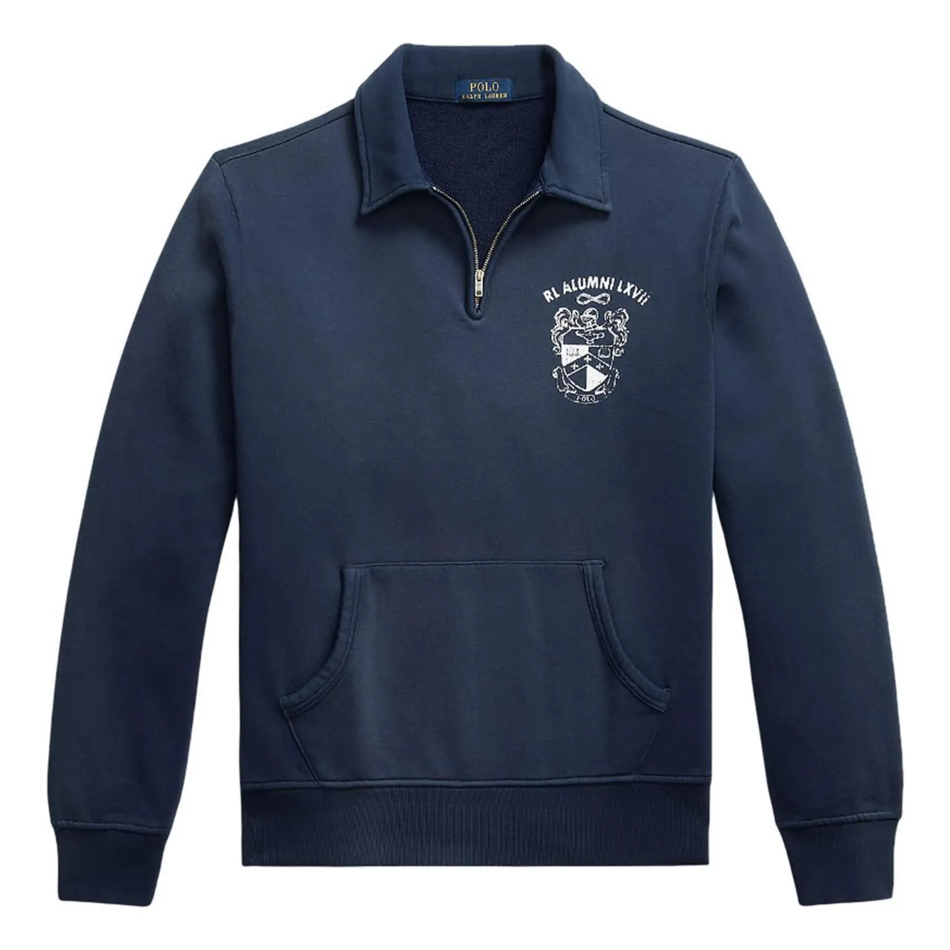 New in POLO RALPH LAUREN Graphic Quarter-Zip Fleece Sweatshirt €195.00