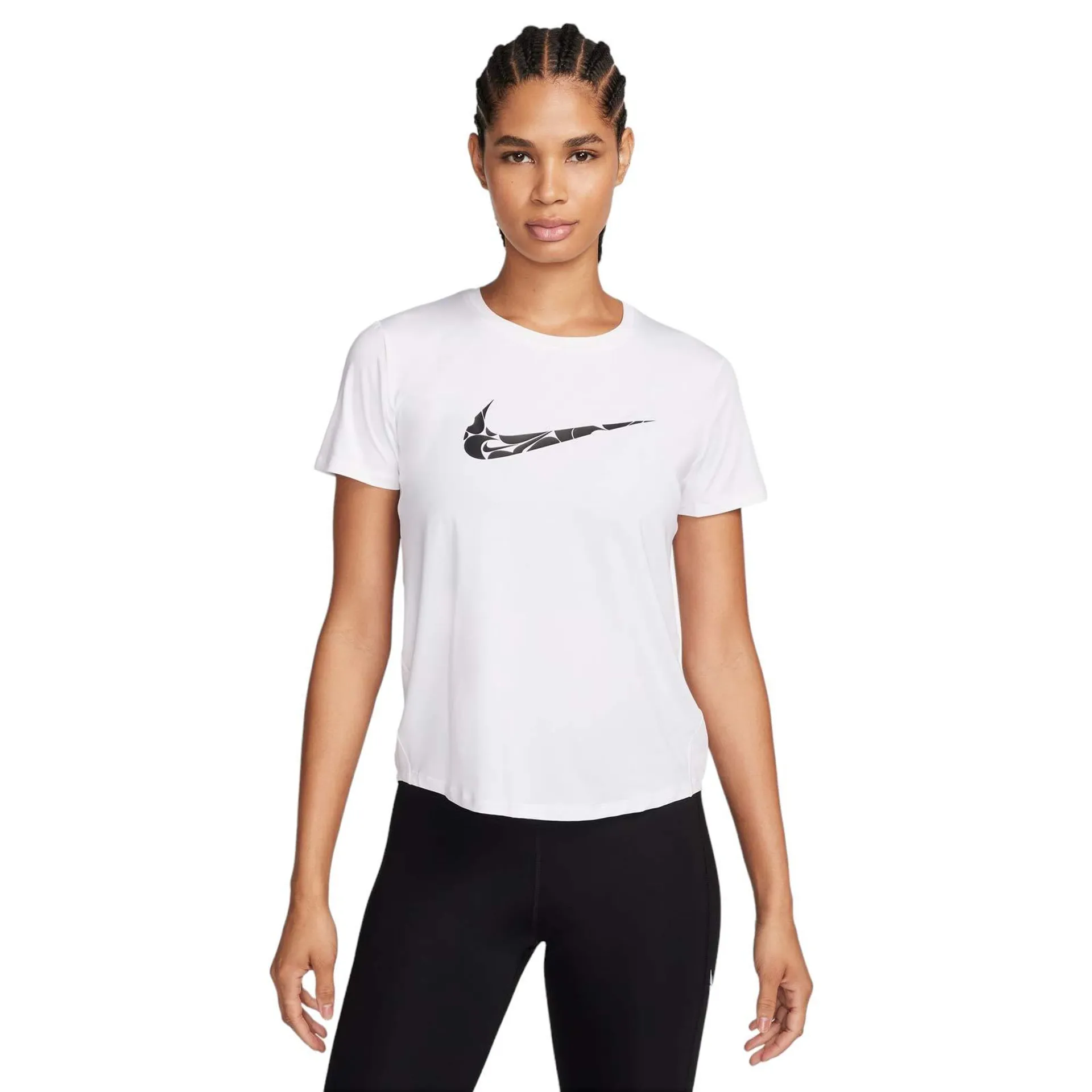 Nike One Swoosh Womens Dri-FIT Short-Sleeve Running Top