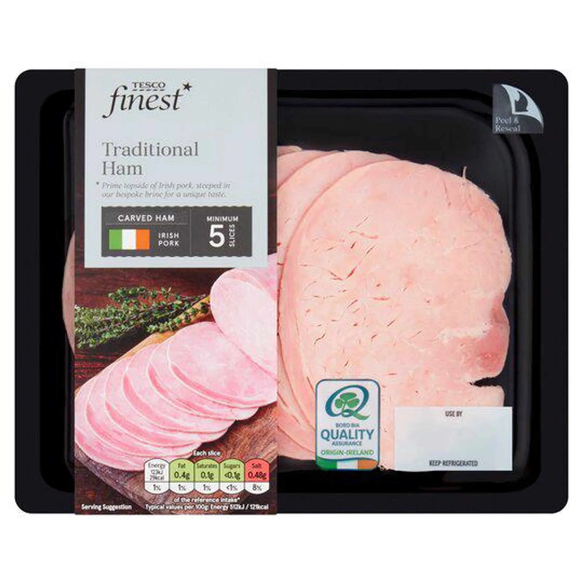 Tesco Finest Traditional Ham 120G