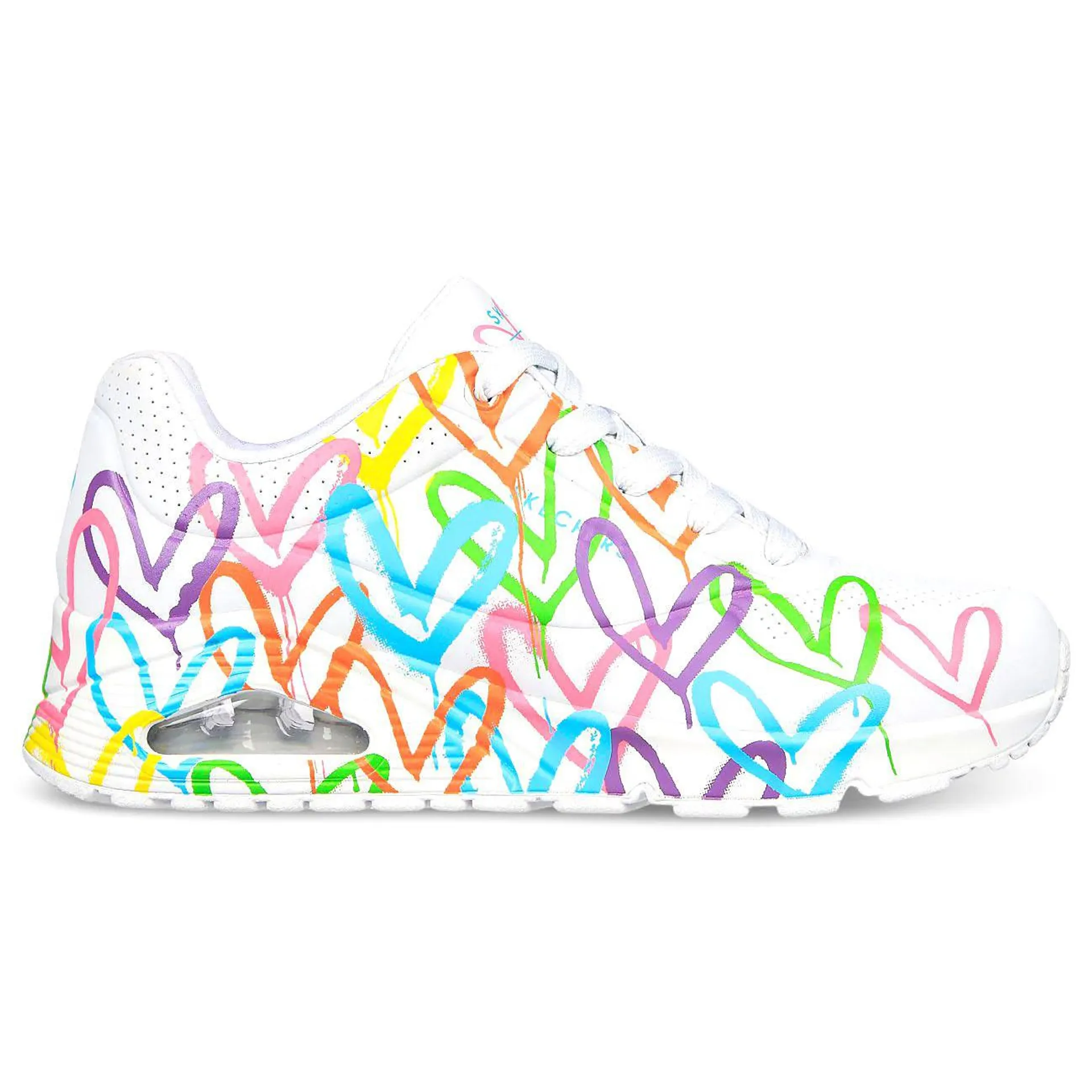 Skechers Uno Love Hearts Womens Shoes