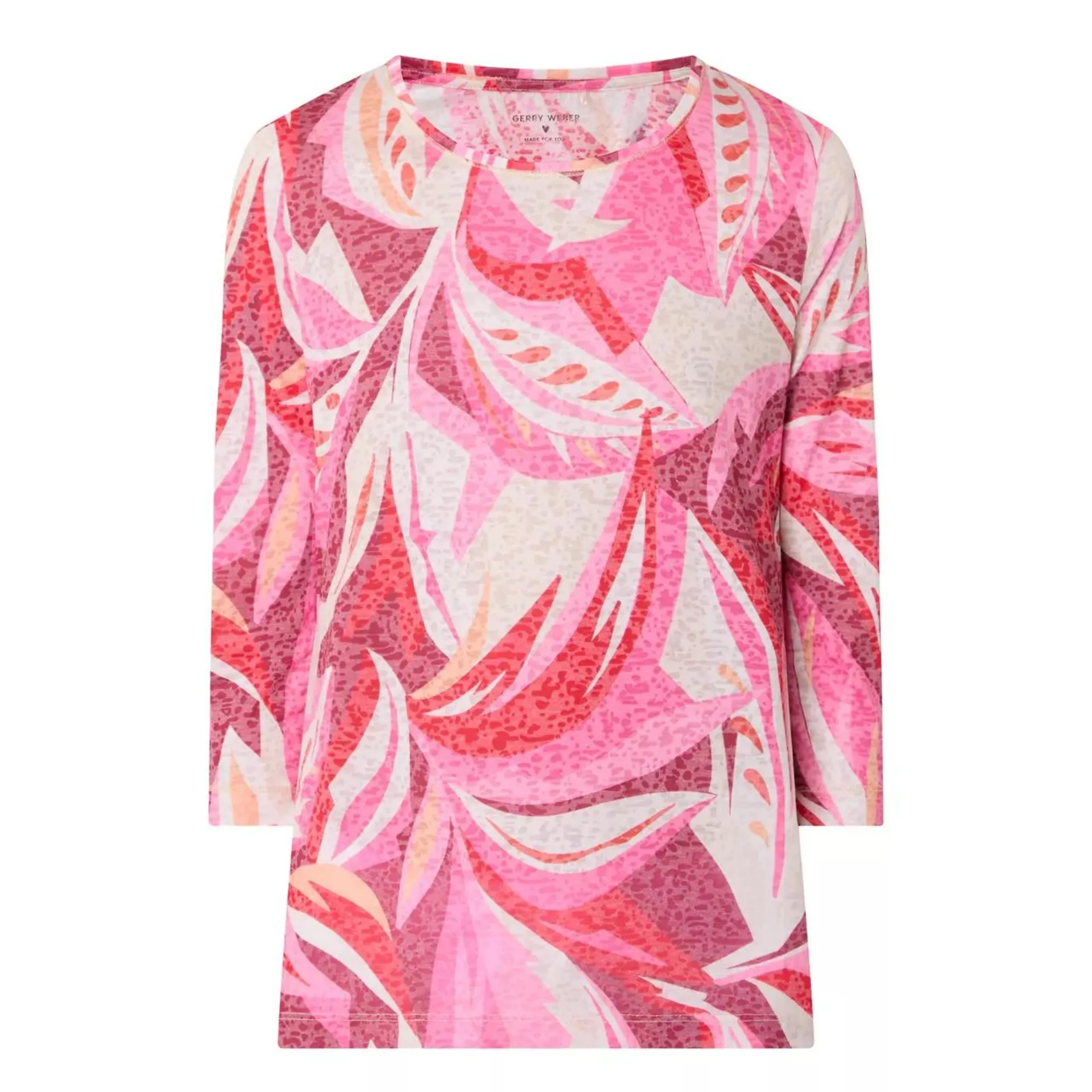 New in GERRY WEBER Leaf Patterned T-Shirt €59.99