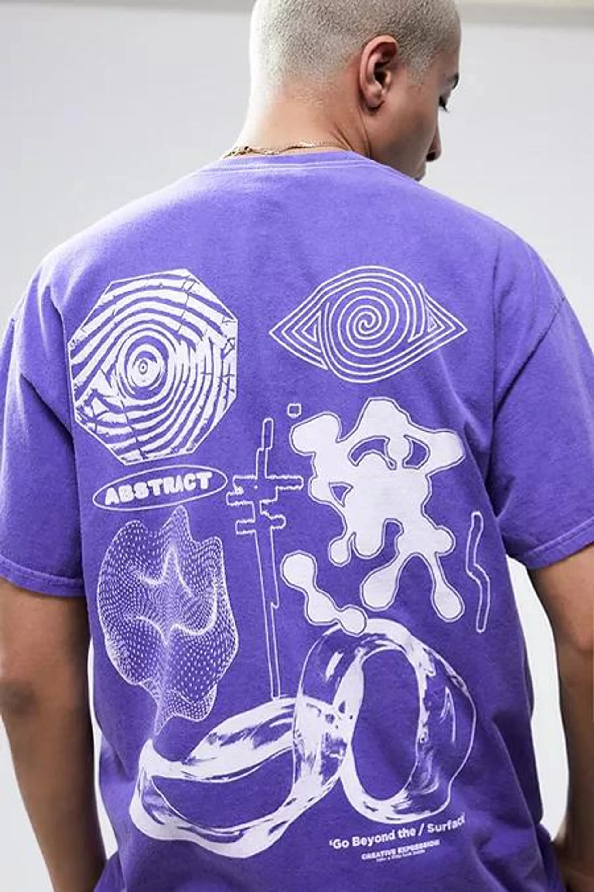 UO Abstract Go Beyond T-Shirt