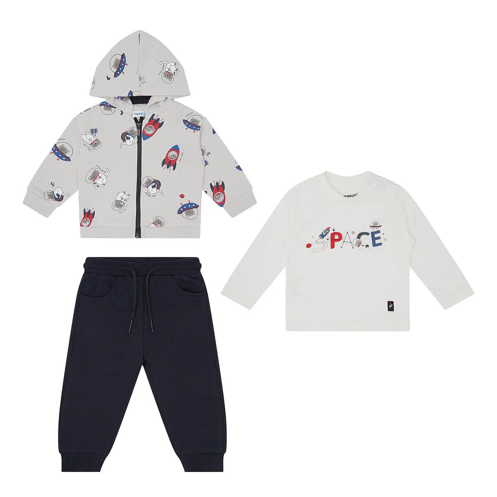 Three-Piece Space Tracksuit