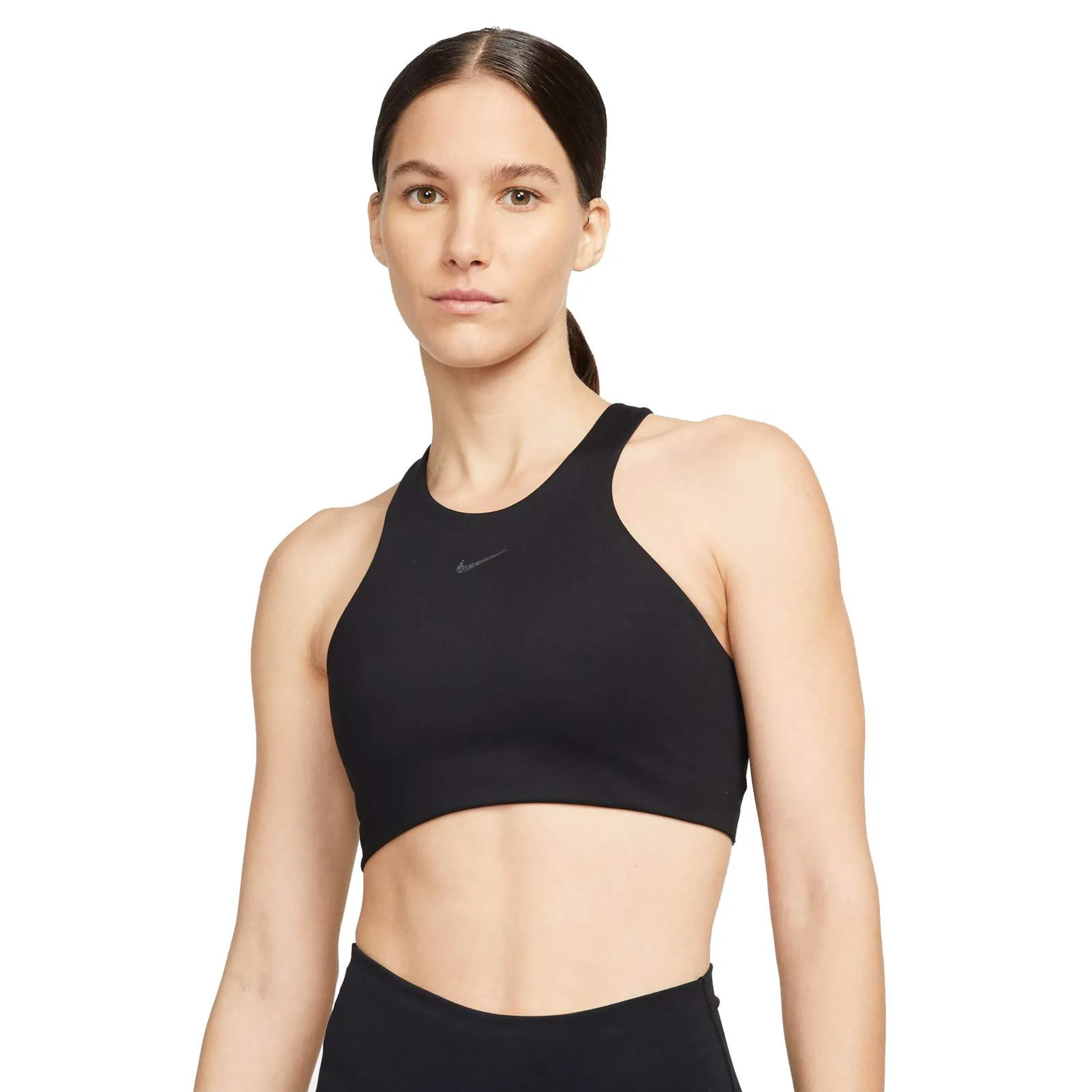 NIKE YOGA ALATE CURVE WOMENS MEDIUM-SUPPORT LIGHTLY LINED SPORTS BRA