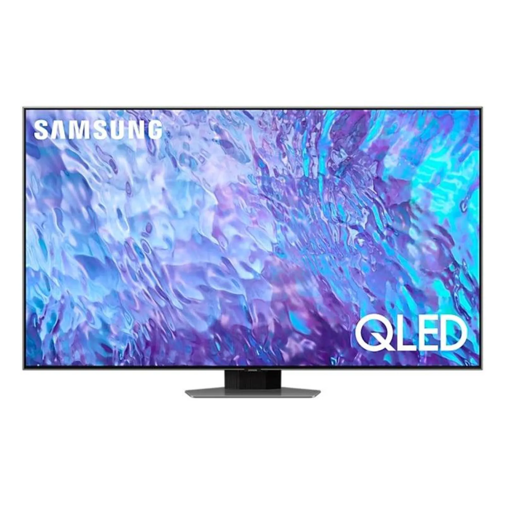 Samsung 55" Q80C 4K HDR QLED Smart TV - Carbon Silver | QE55Q80CATXXU