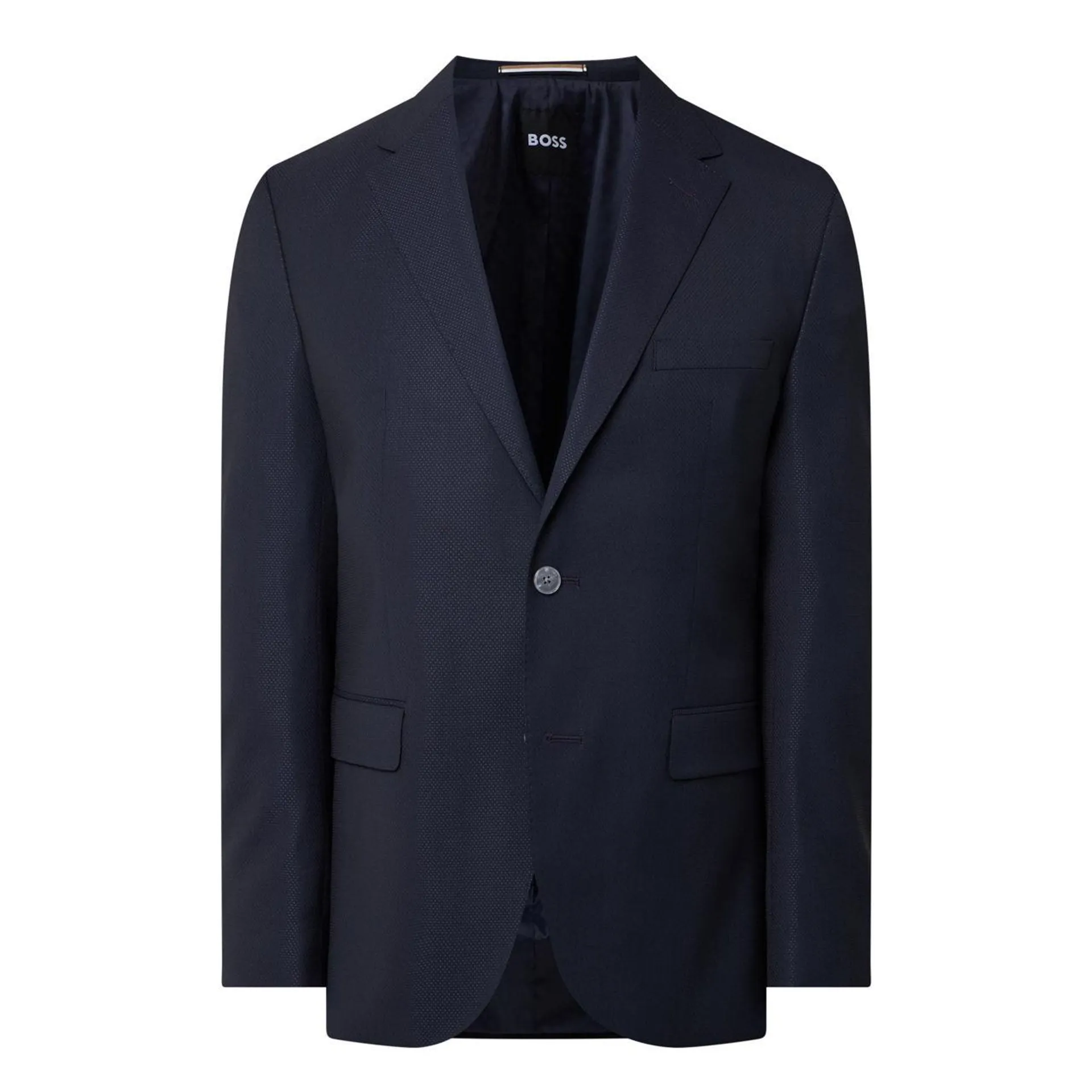 Jasper Structure Single-Breasted Suit Jacket