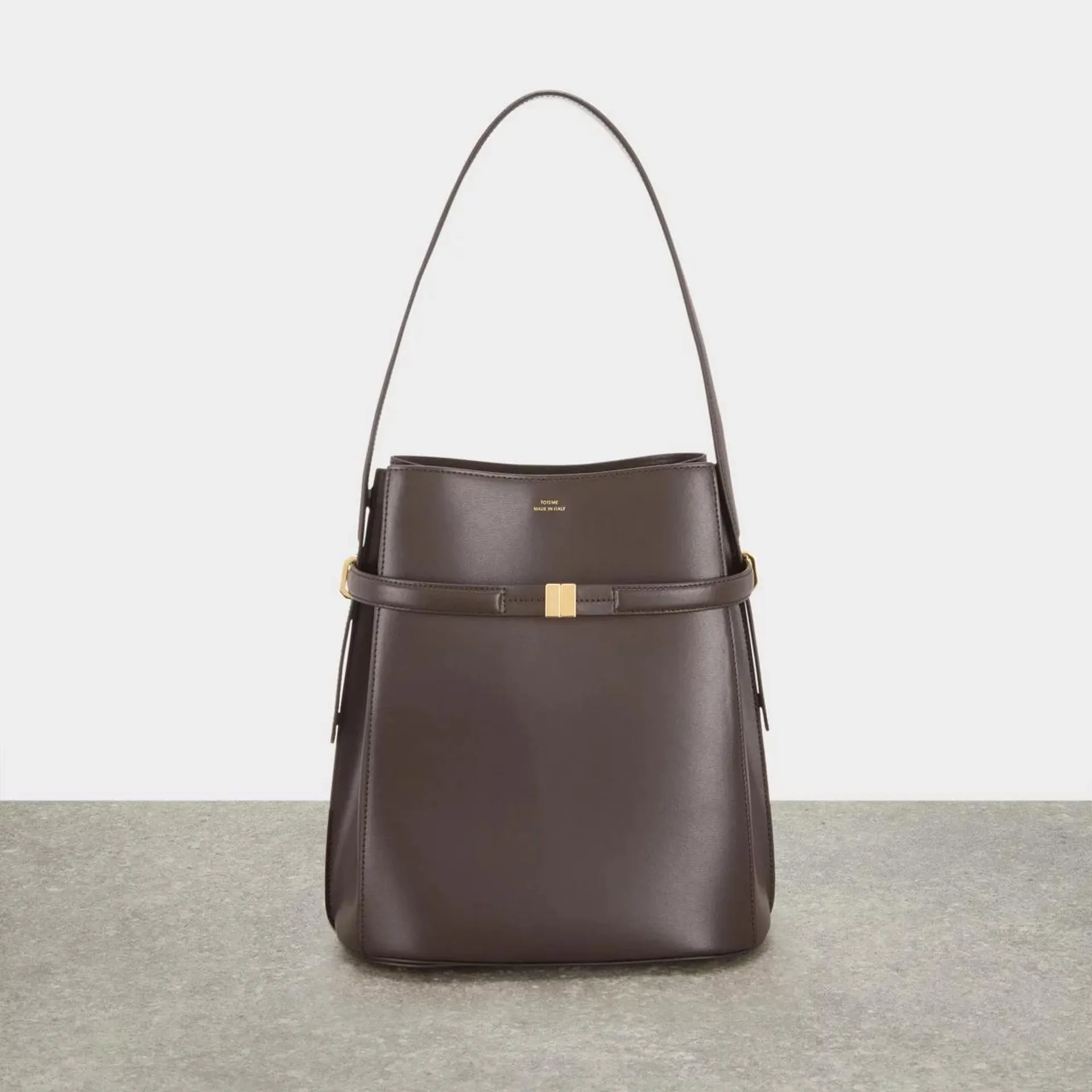 TOTEME Belted Bucket Bag